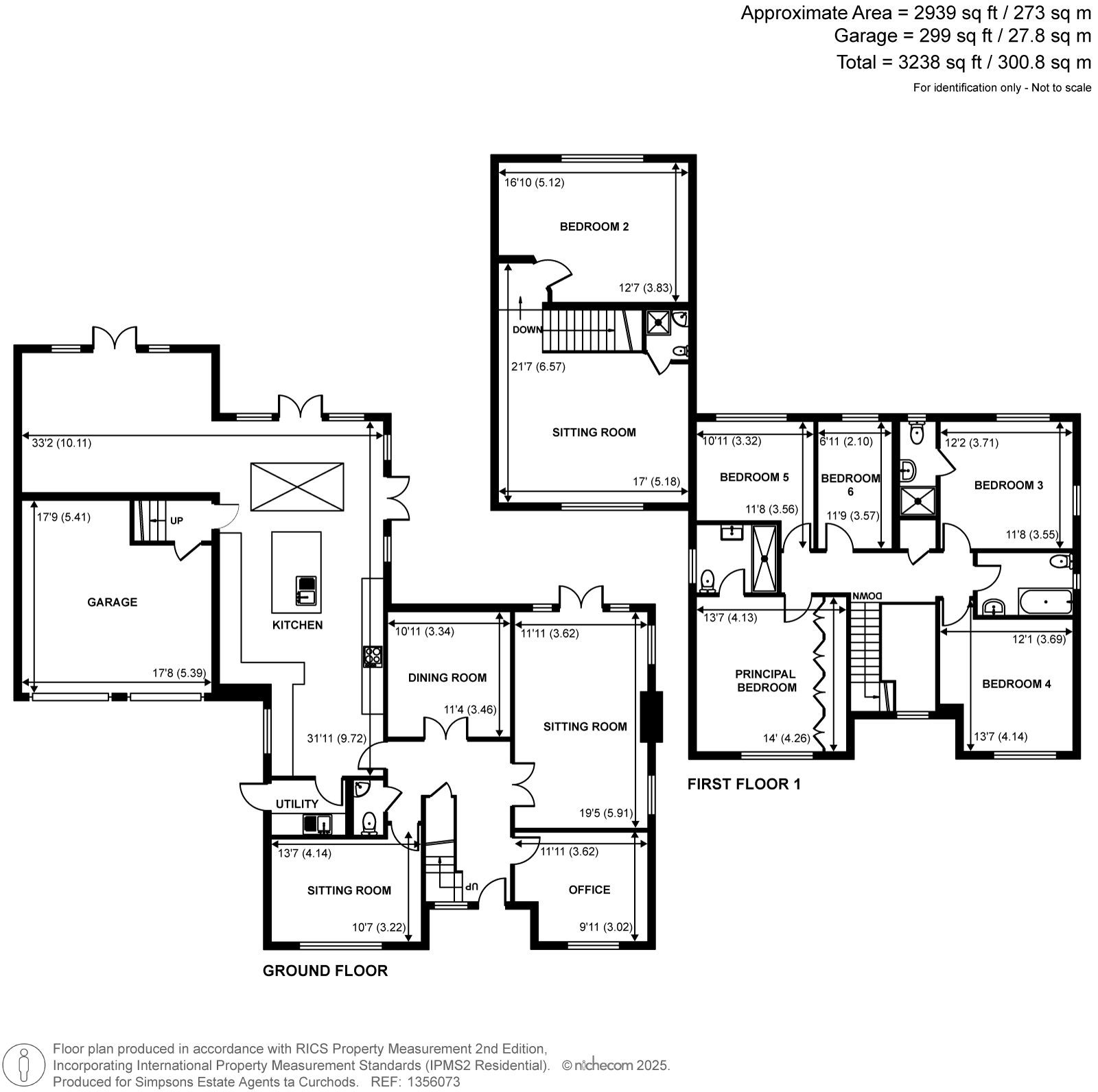 3, Salisbury Place, West Byfleet floorplan