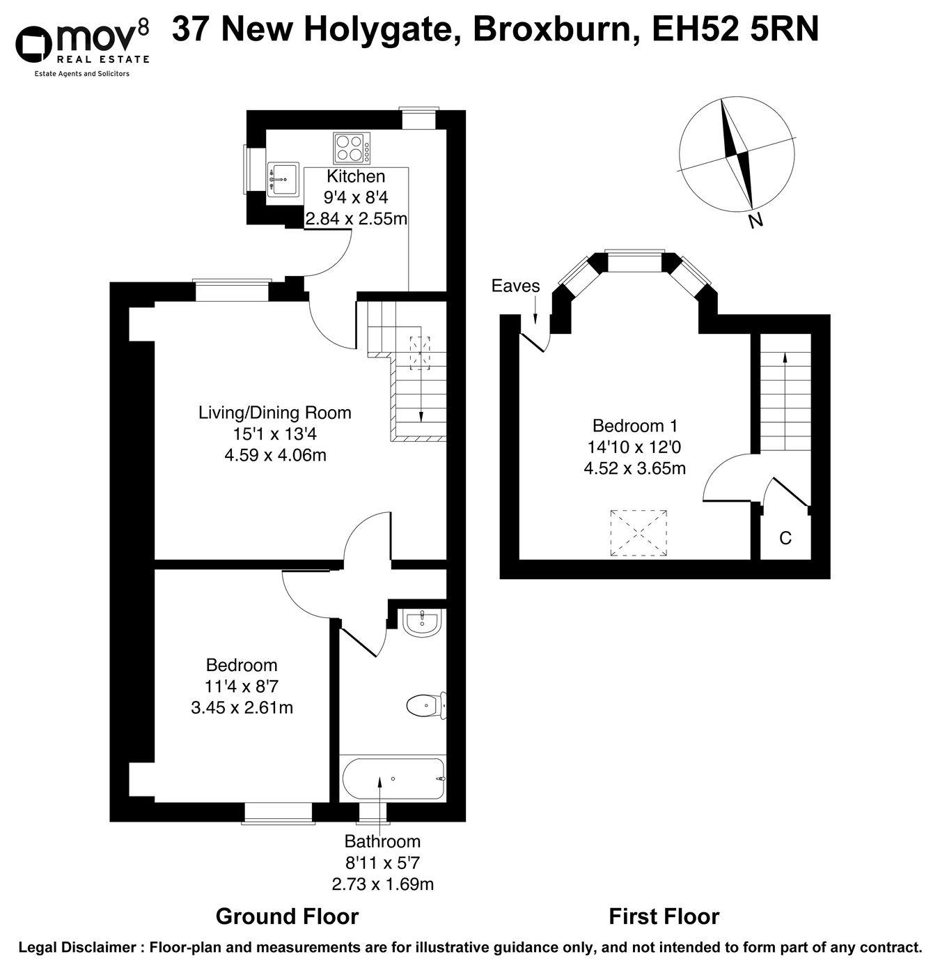 37, New Holygate, Broxburn floorplan