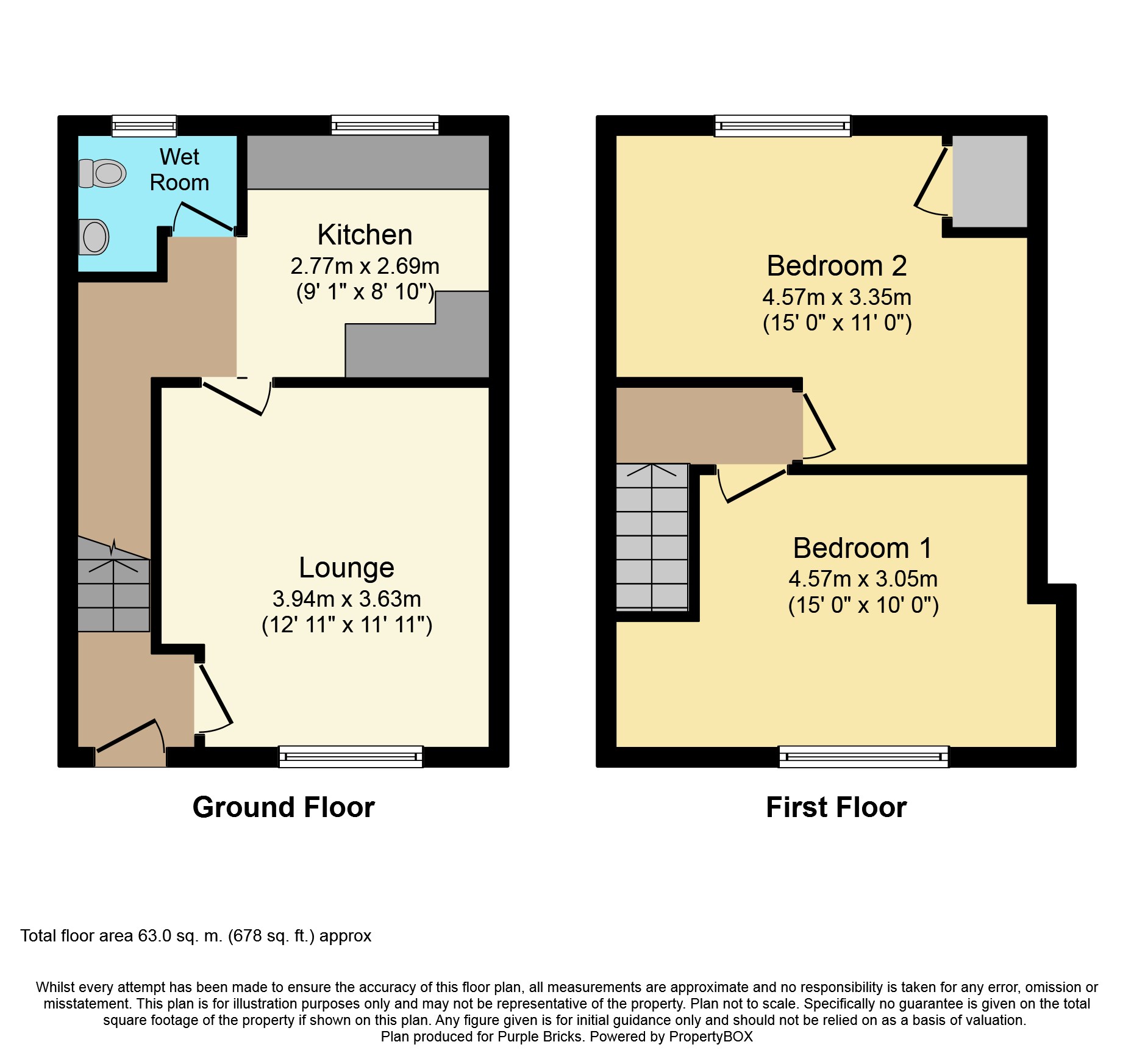 Margaret Street, Immingham DN40, 2 bedroom terraced house for sale