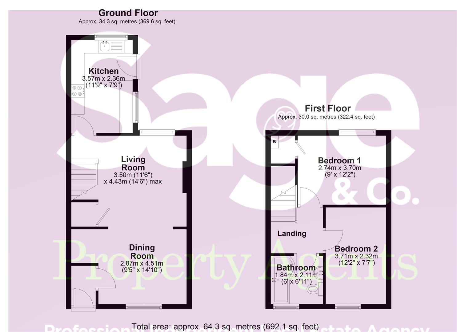 53, Tredegar Street, Newport floorplan