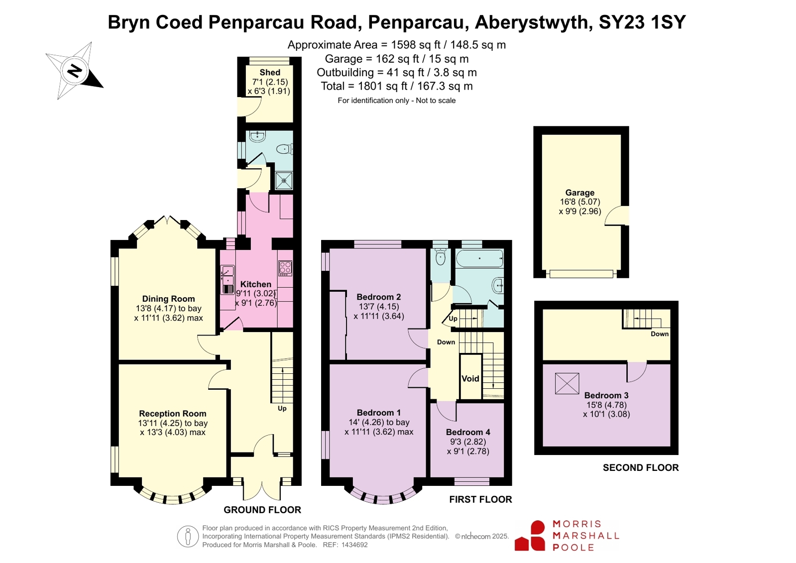 Bryn Coed,, Penparcau Road, Aberystwyth floorplan