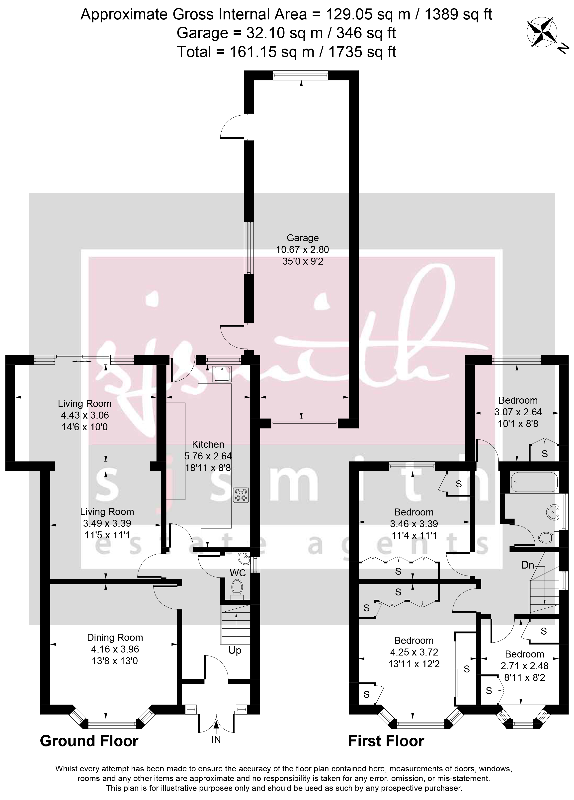 221, Stanwell Road, Ashford floorplan