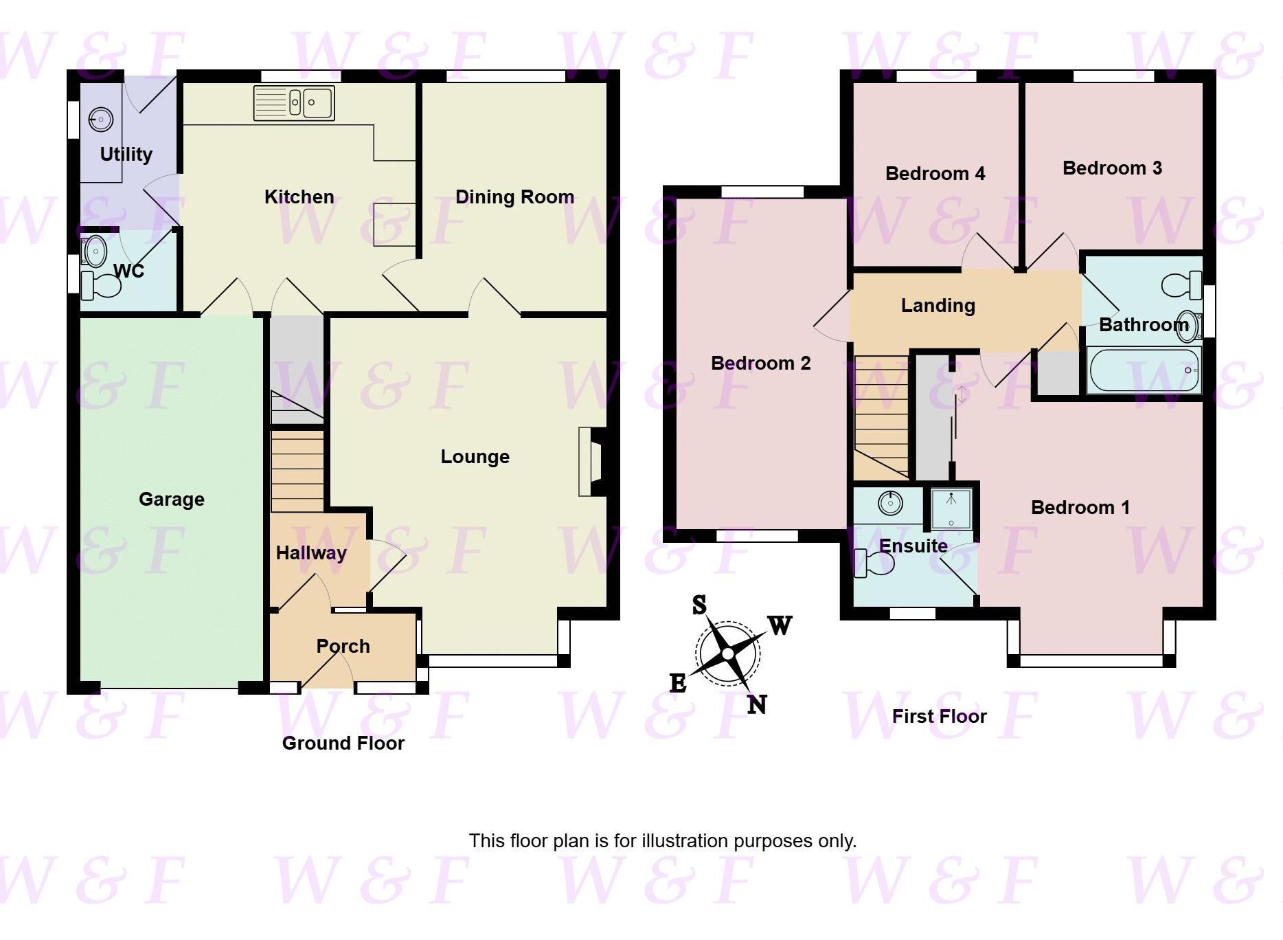 250, Marshmont Way, Birmingham floorplan