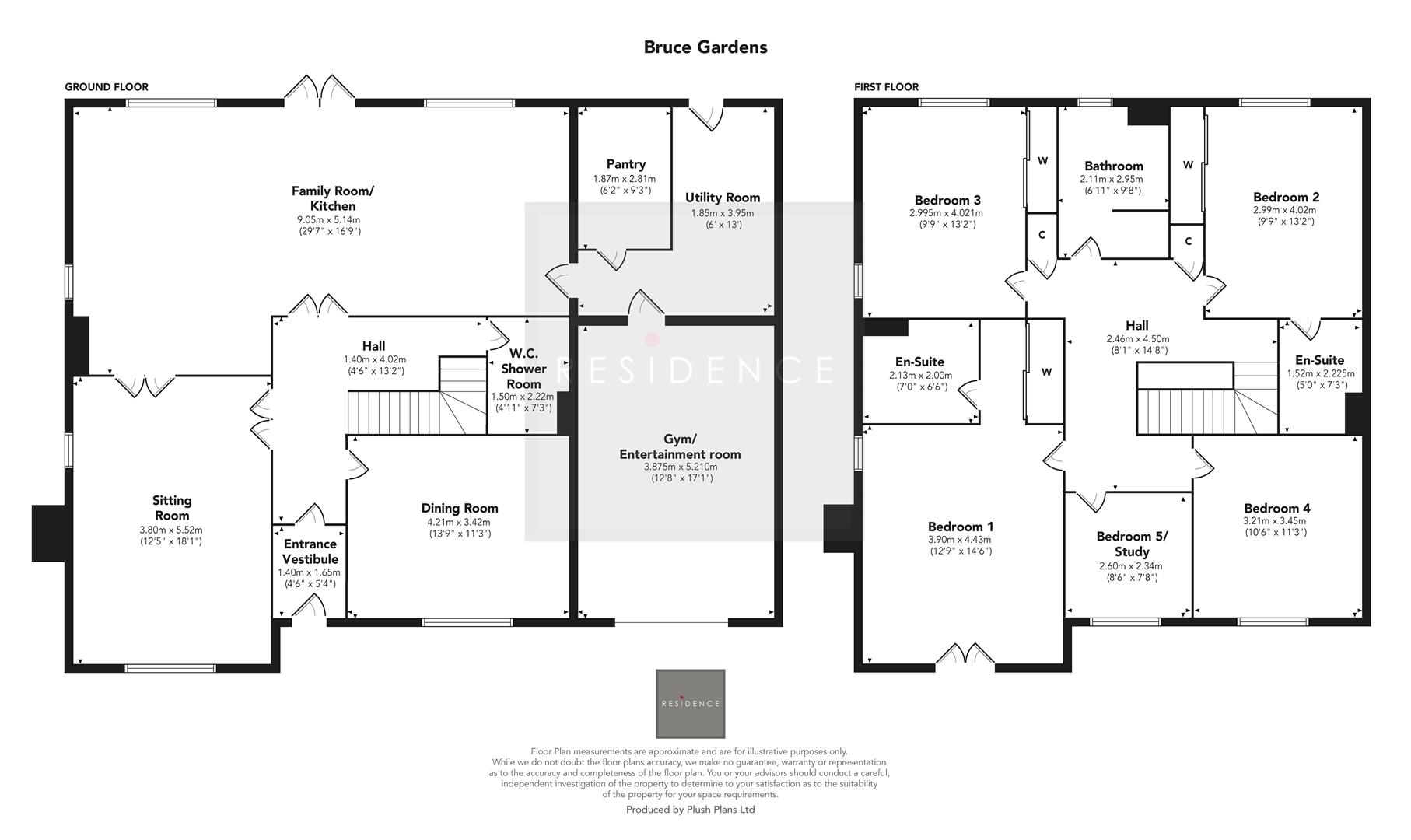 1, Bruce Gardens, Lanark floorplan