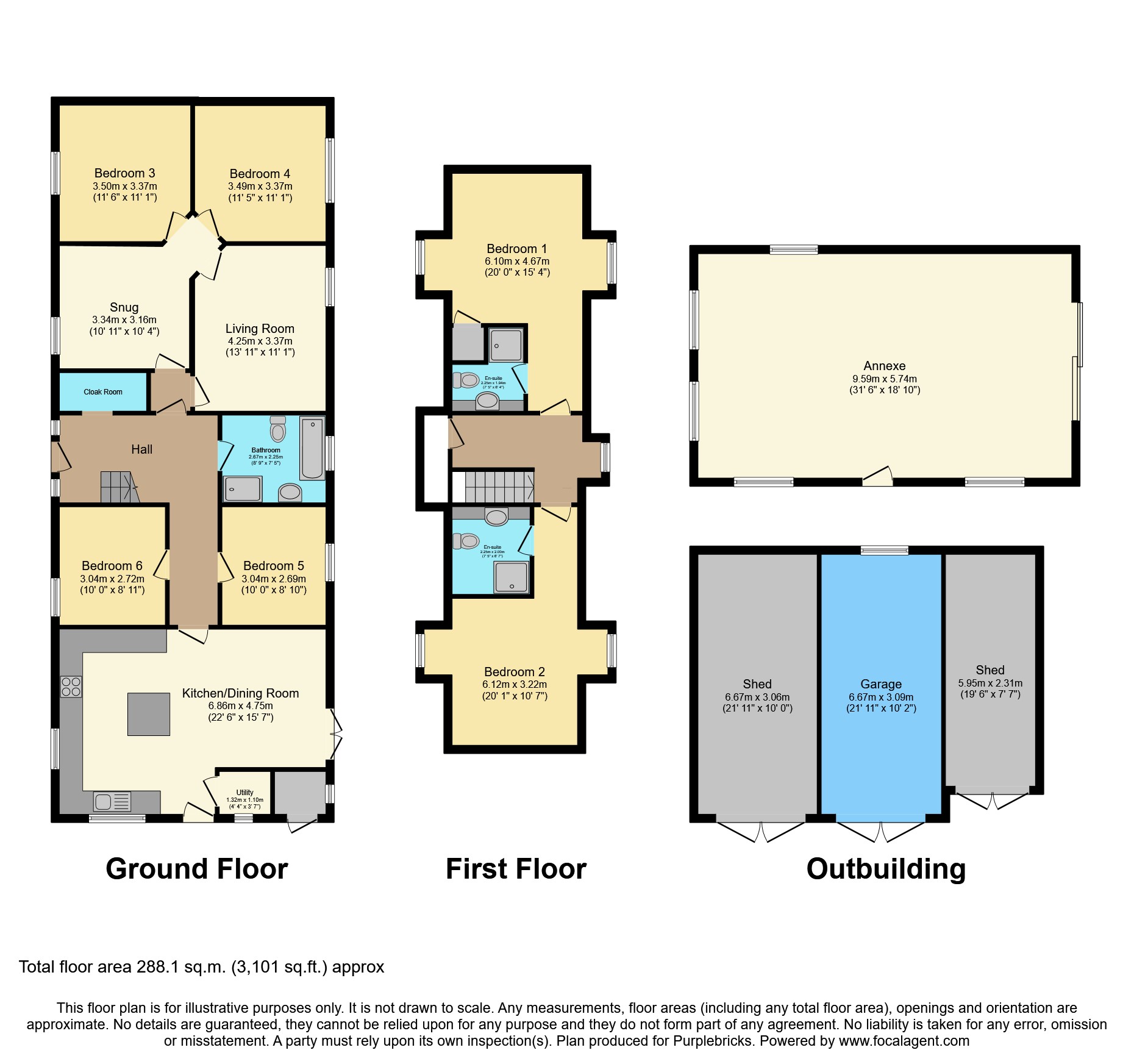 9, Fishbourne Lane, Fishbourne floorplan