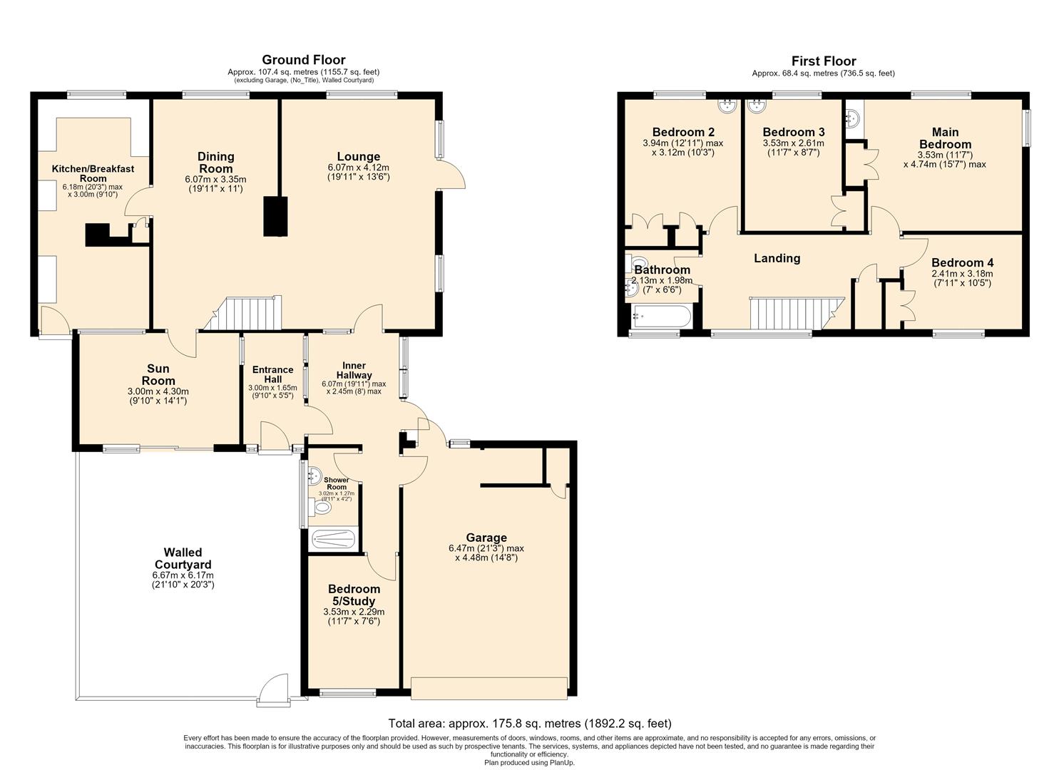 36, Judges Walk, Norwich floorplan