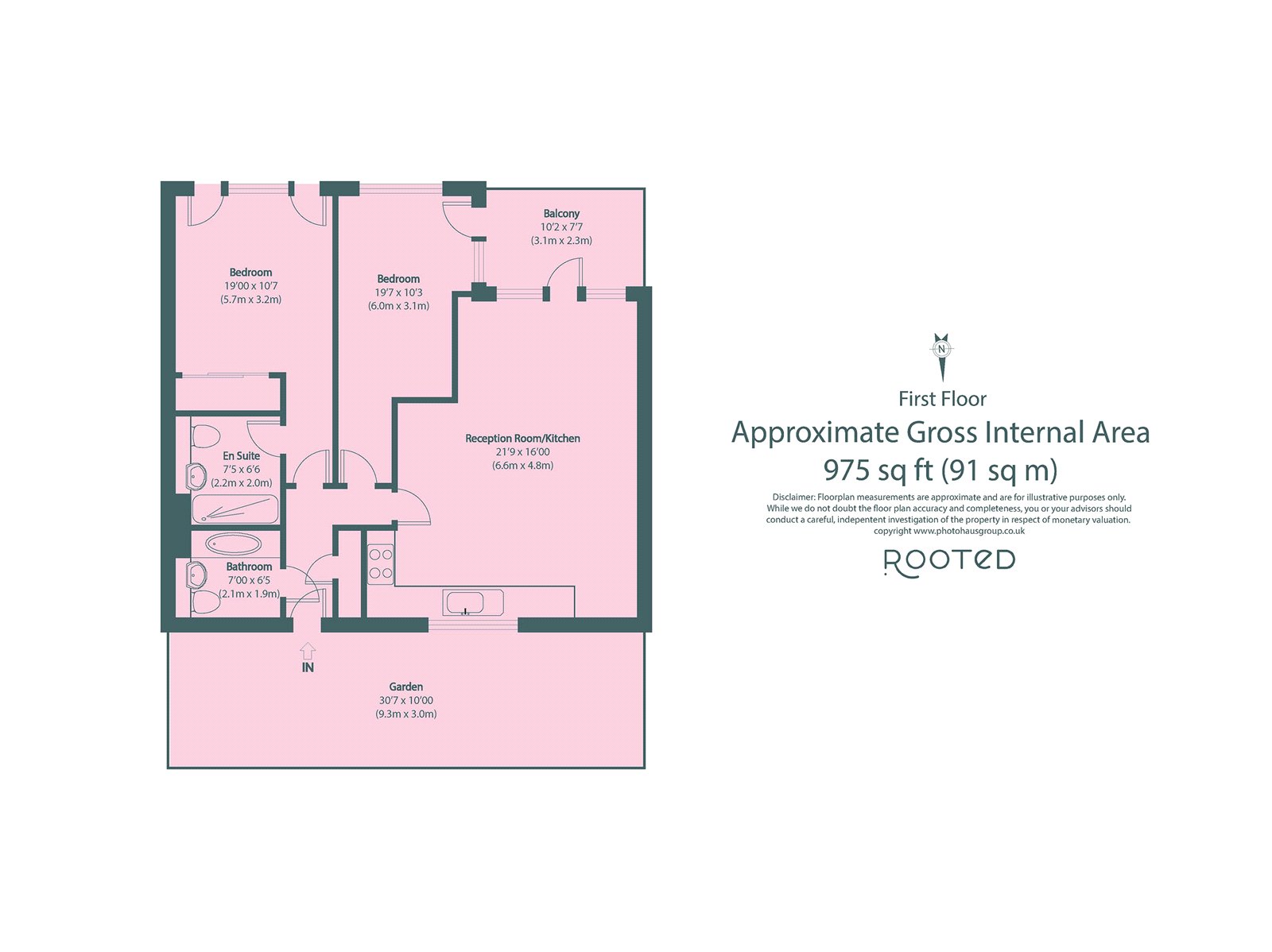 Flat 103, 72, Smeed Road, London floorplan