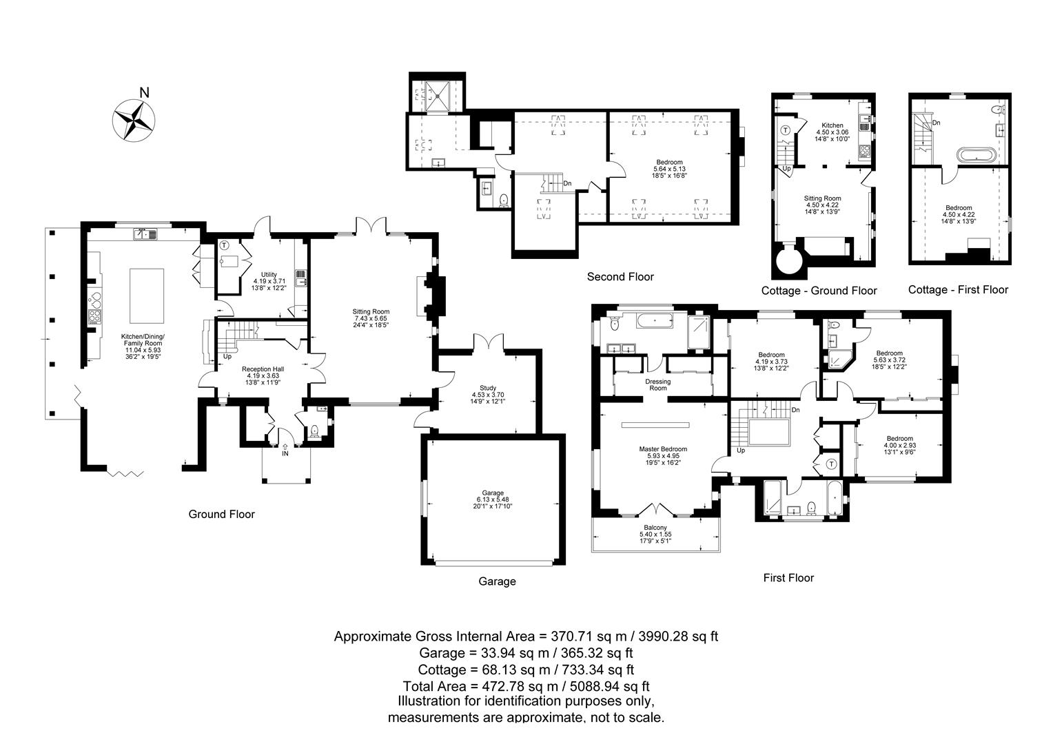 Grafton Lane, Ardens Grafton, Alcester, Warwickshire B50, 6 bedroom