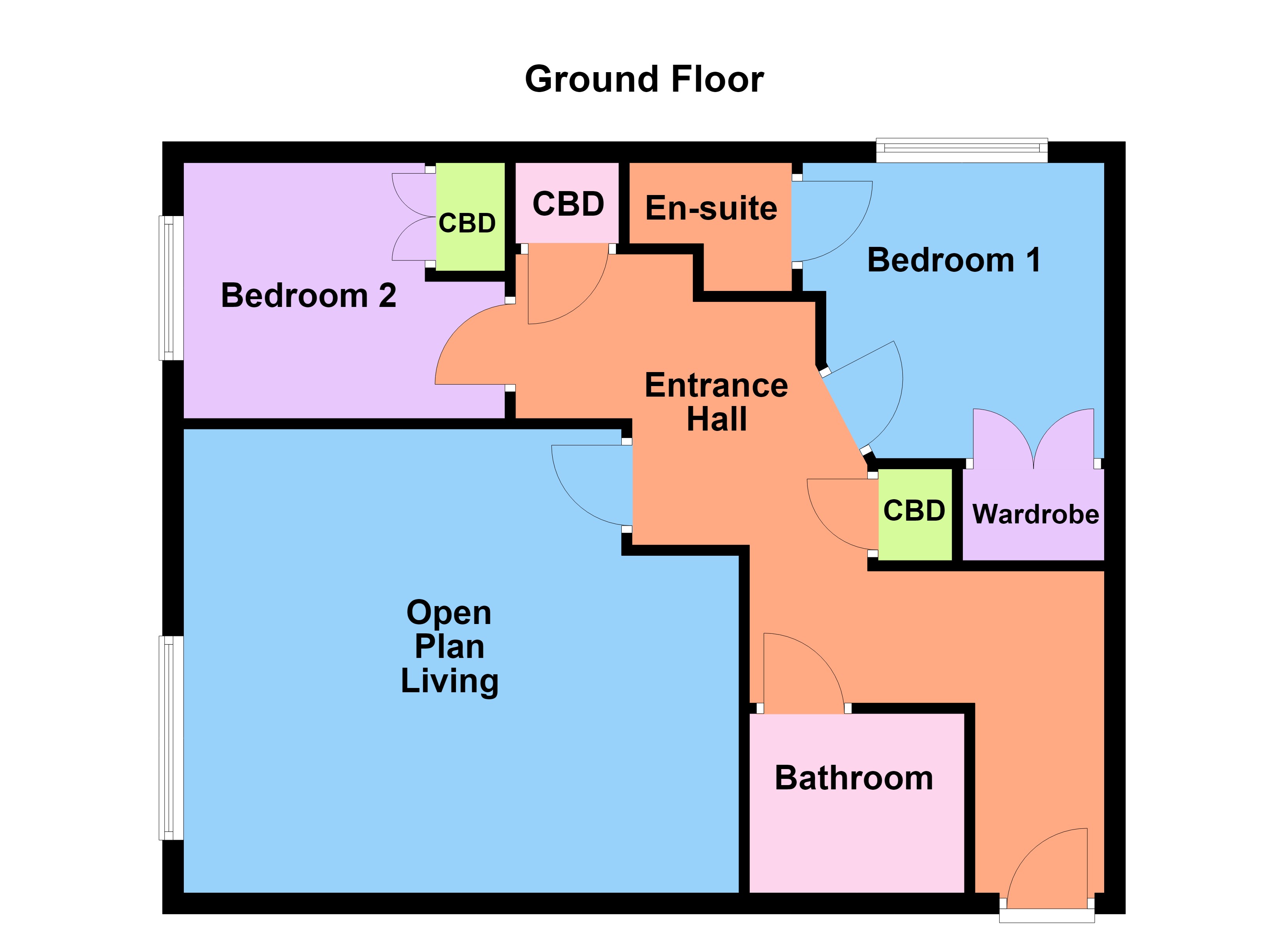 61, Luxaa Apartments, Low Road, Doncaster floorplan