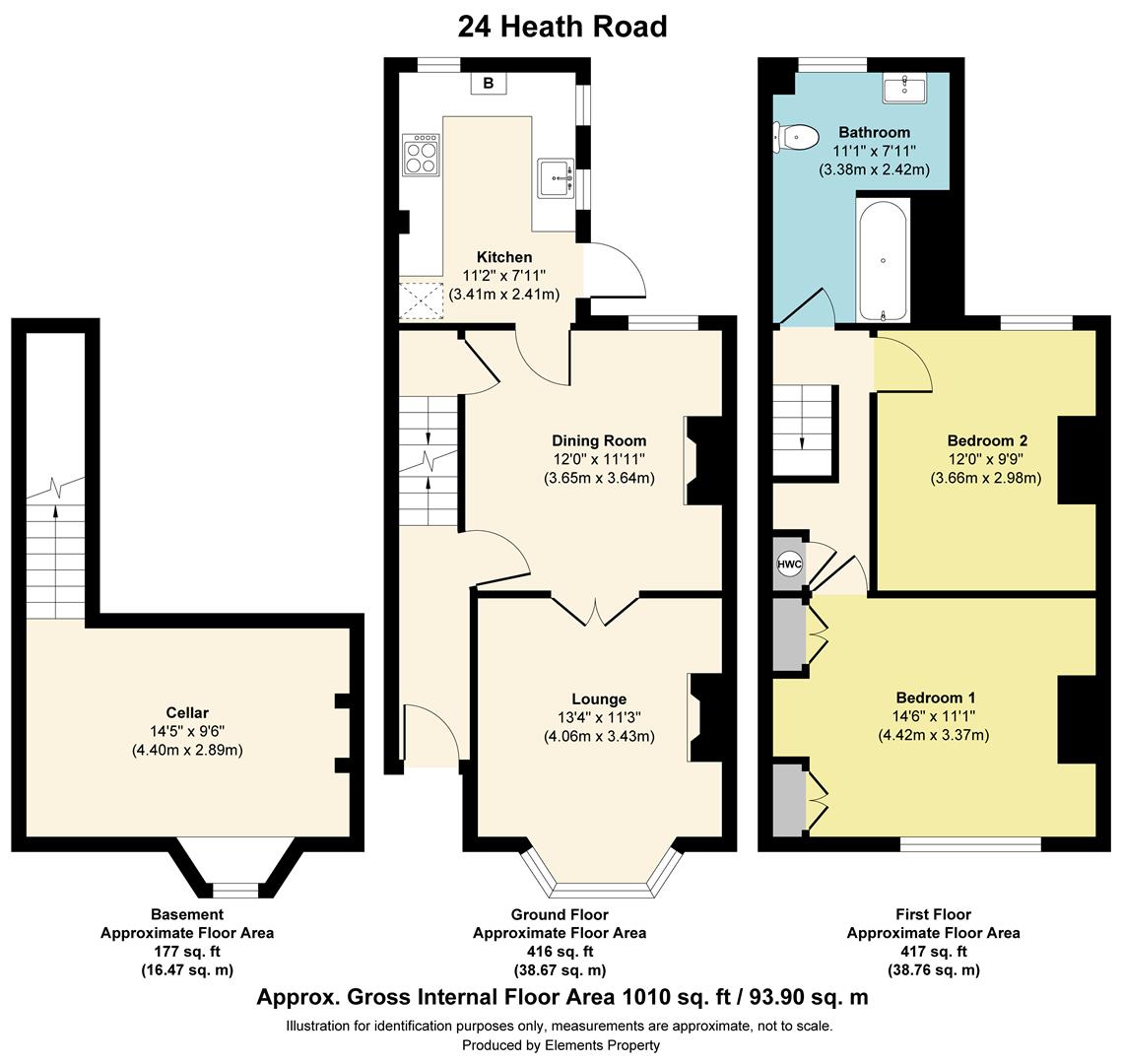 24, Heath Road, Maidstone floorplan