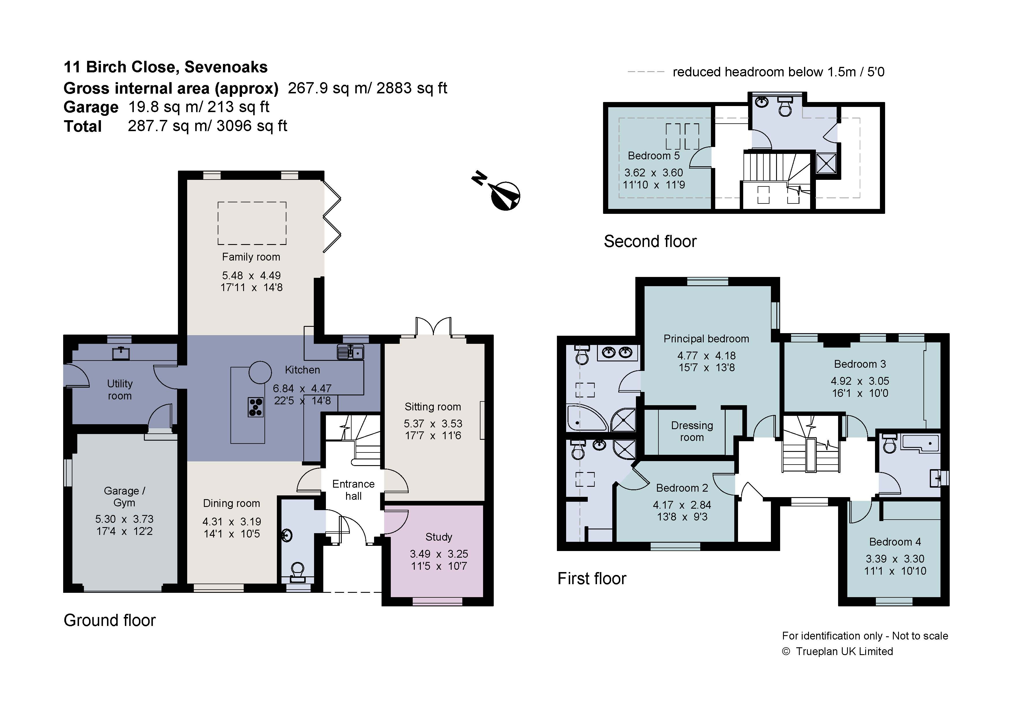 11, Birch Close, Kent floorplan