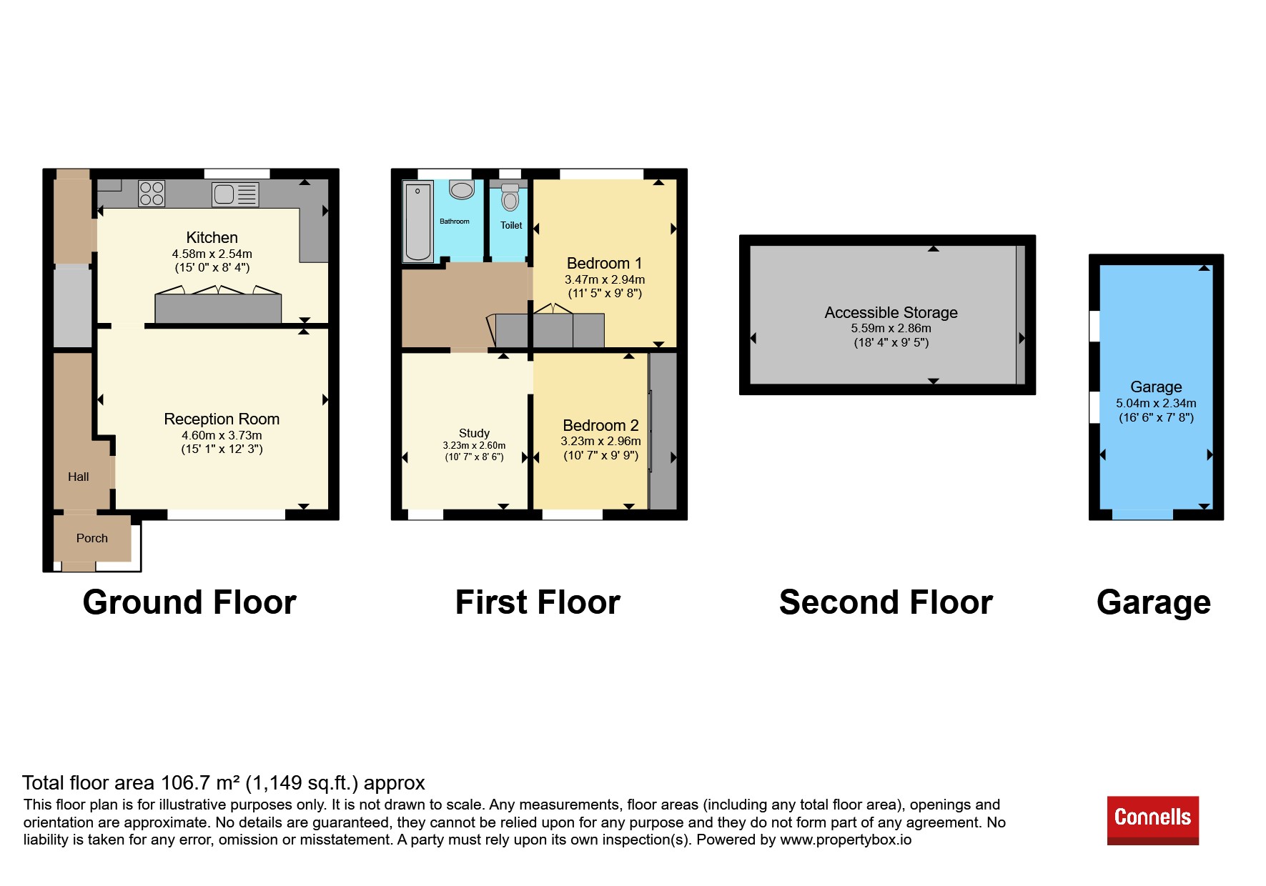 25, Ashridge Drive, Watford floorplan