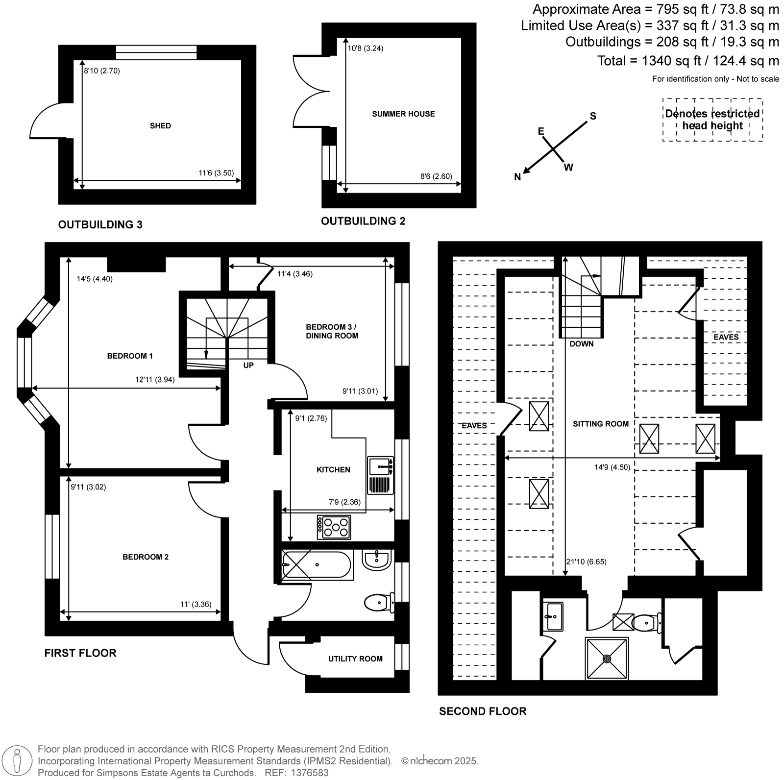 76, Tartar Road, Cobham floorplan