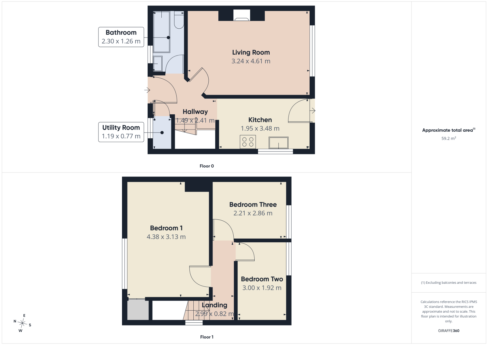 4, Vine Road, Southampton floorplan