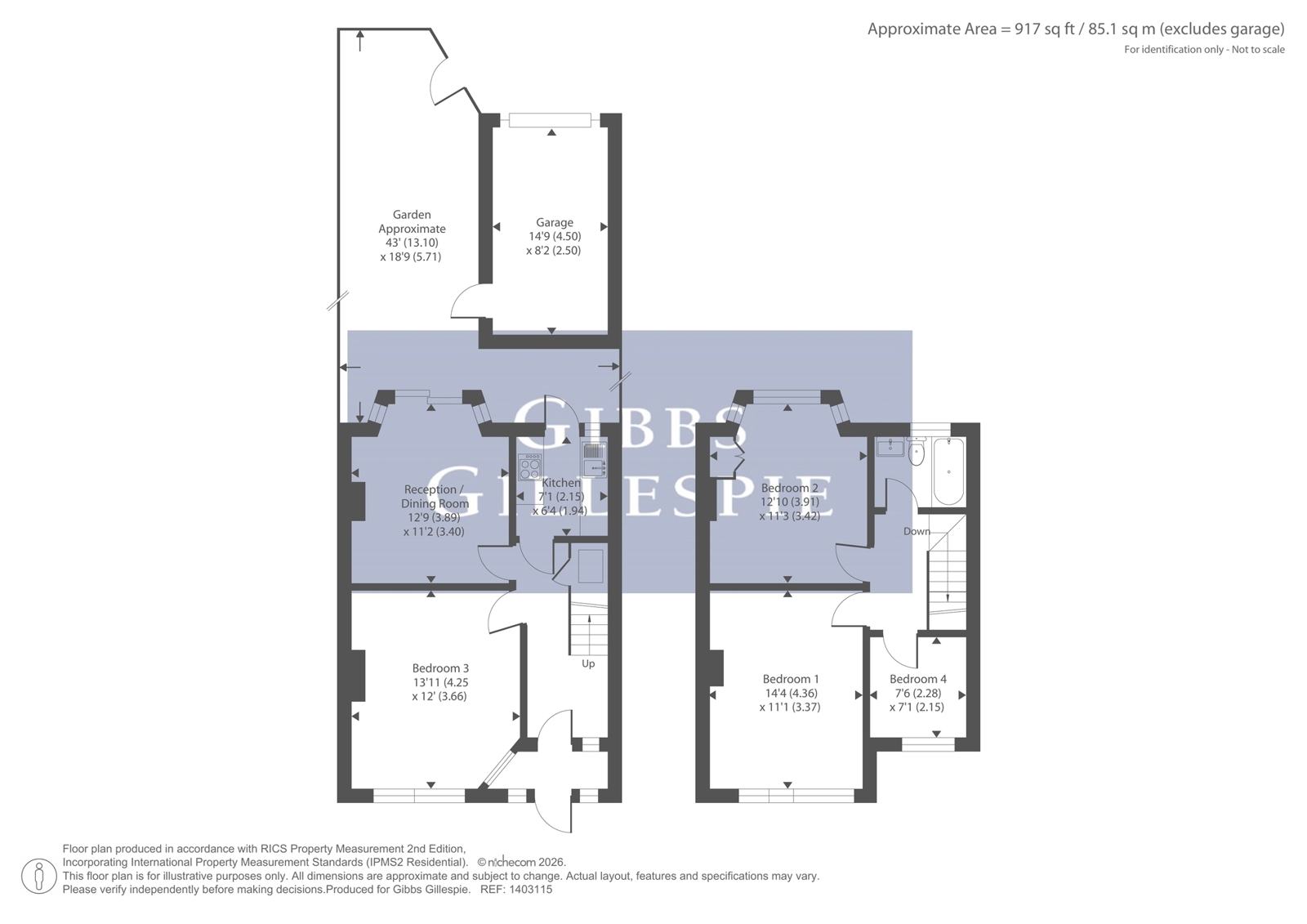 4, D'arcy Drive, Harrow floorplan
