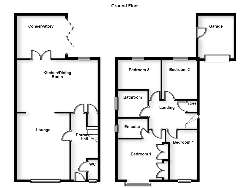 24, Fairfields Way Aston, Sheffield floorplan