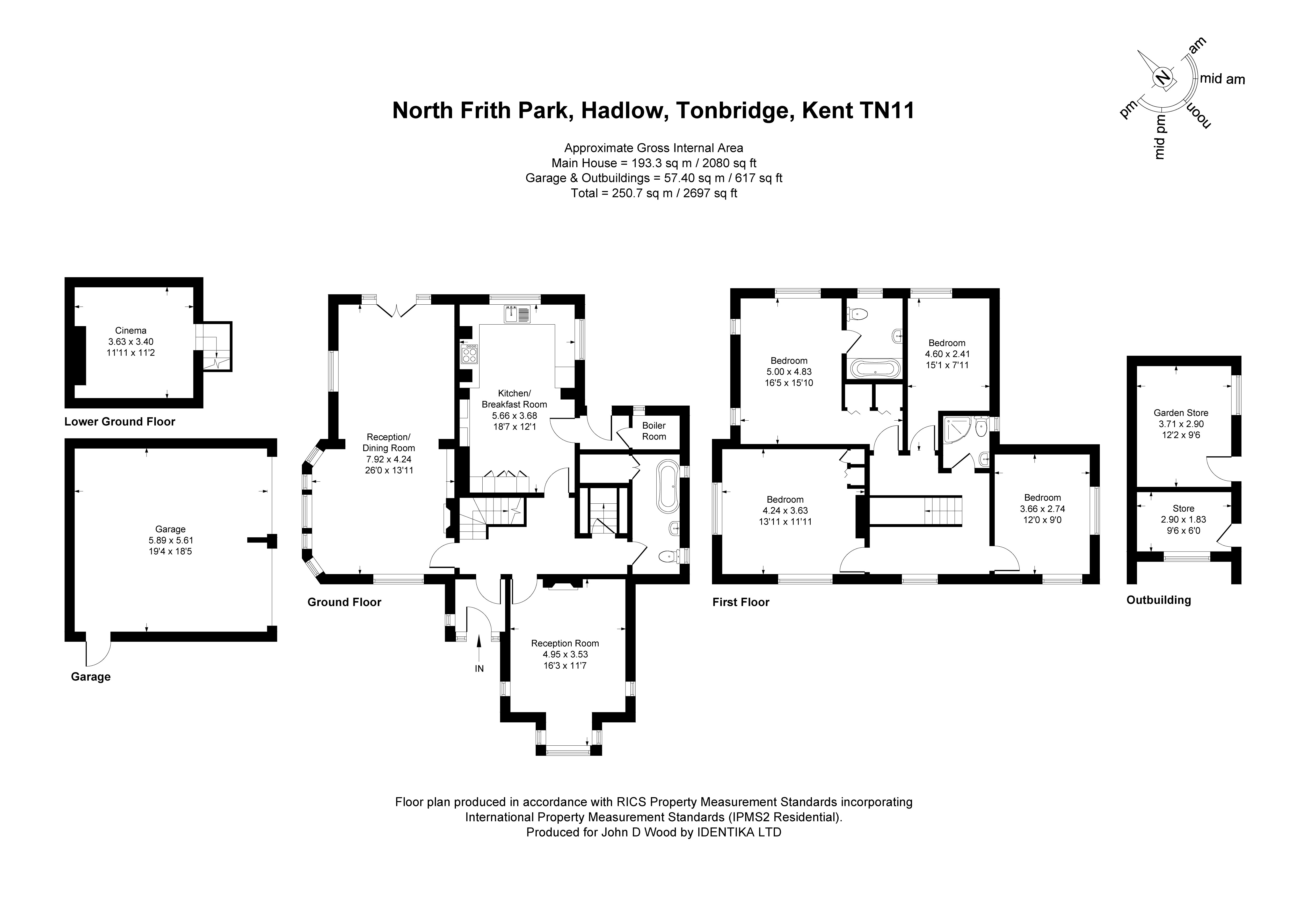 North Lodge,, North Frith Park, Tonbridge floorplan