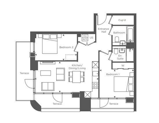 217, Turing Way, Cambridge floorplan