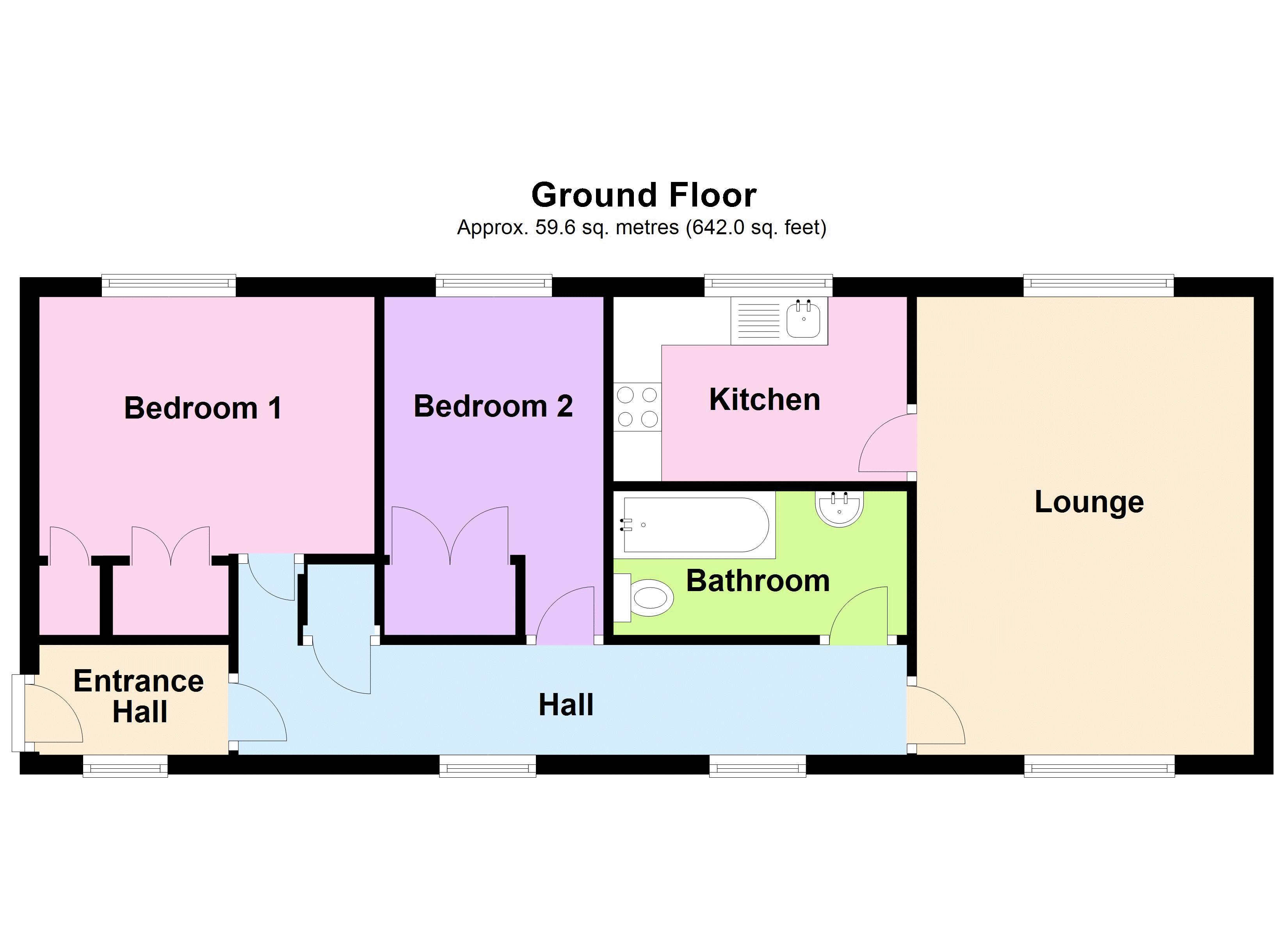 8, St. Georges Court, Trowbridge floorplan