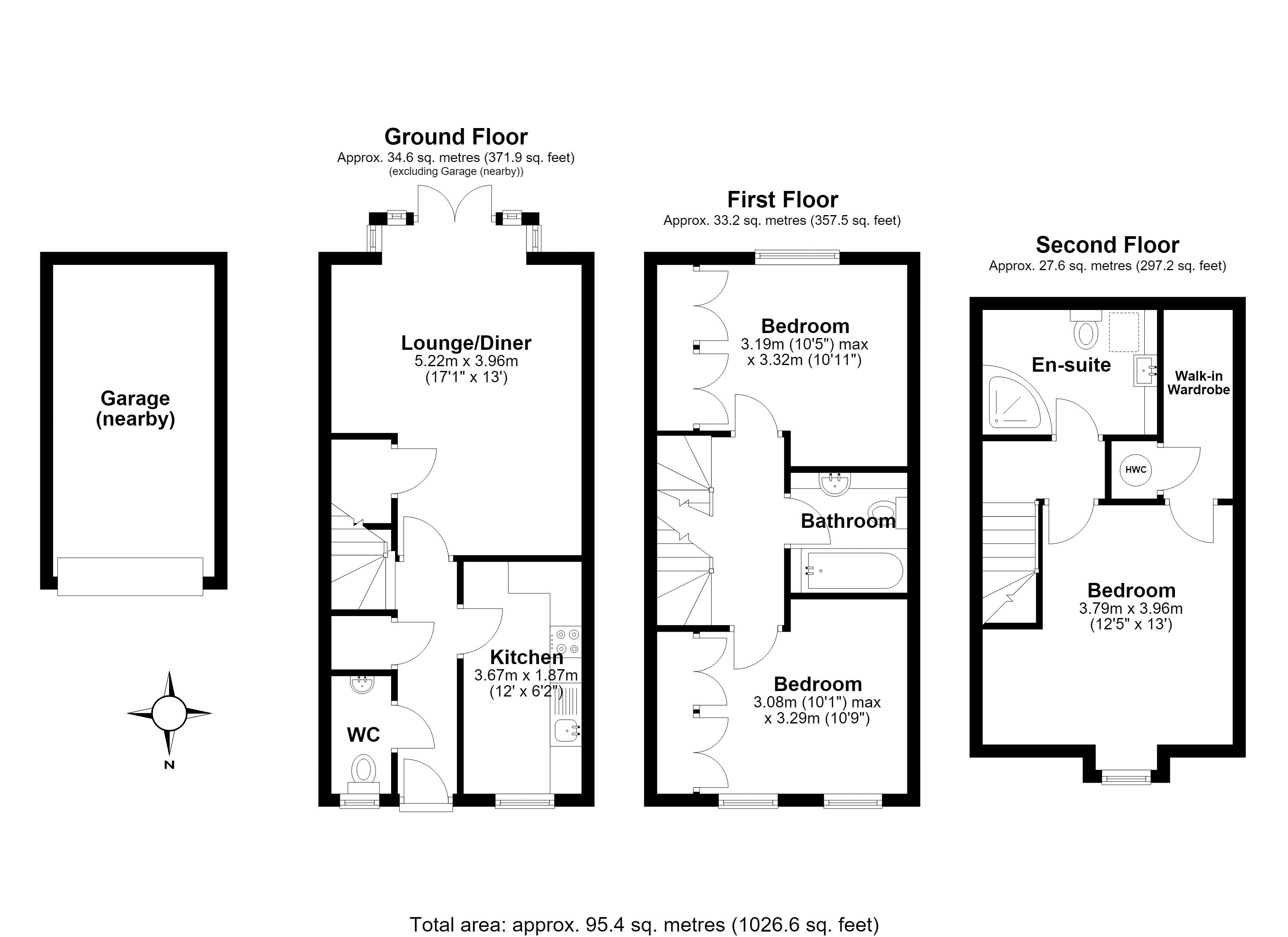 Hengrave Meadow, Telford floorplan