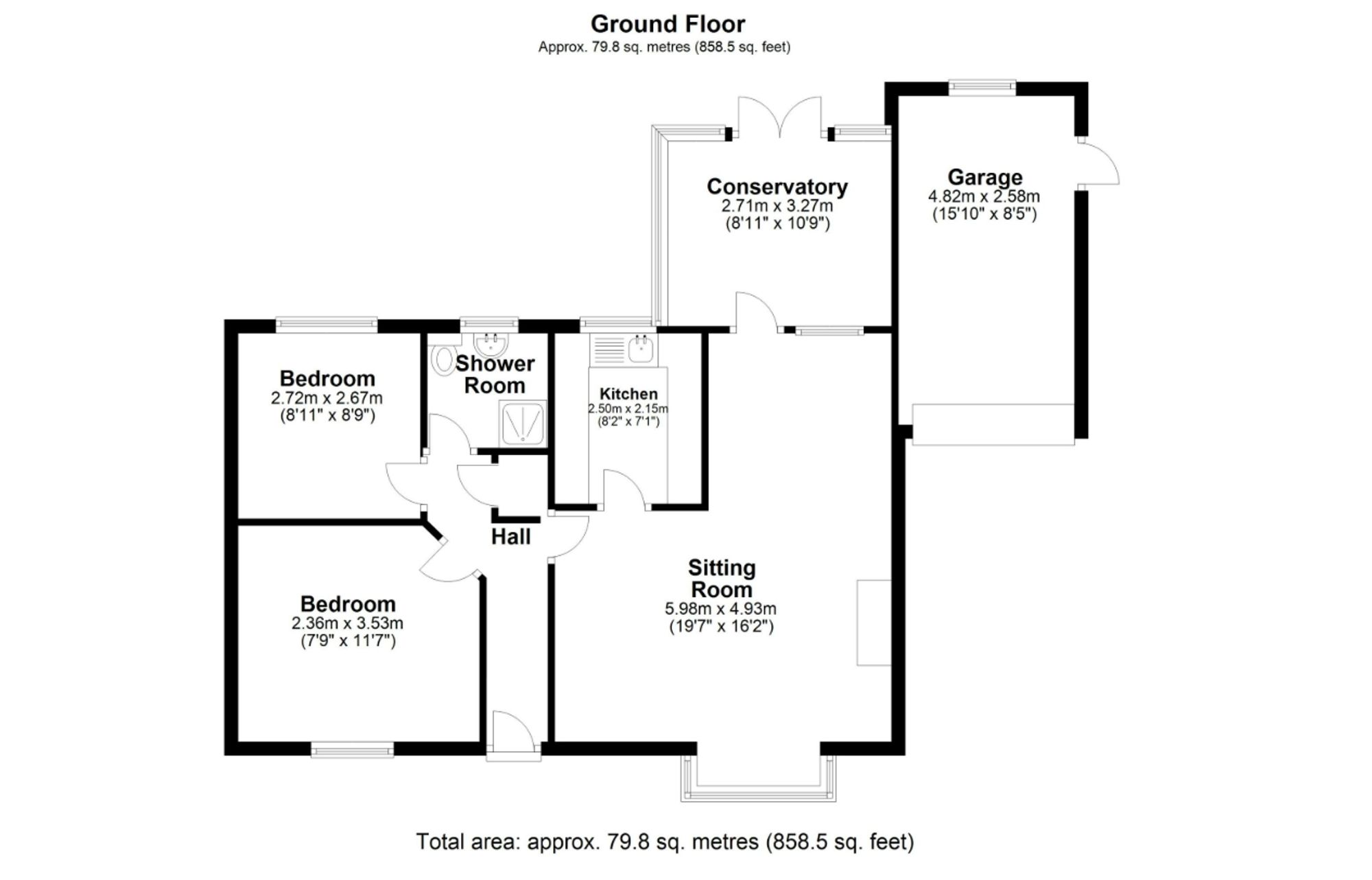 5 Pinecroft Way, Ipswich floorplan