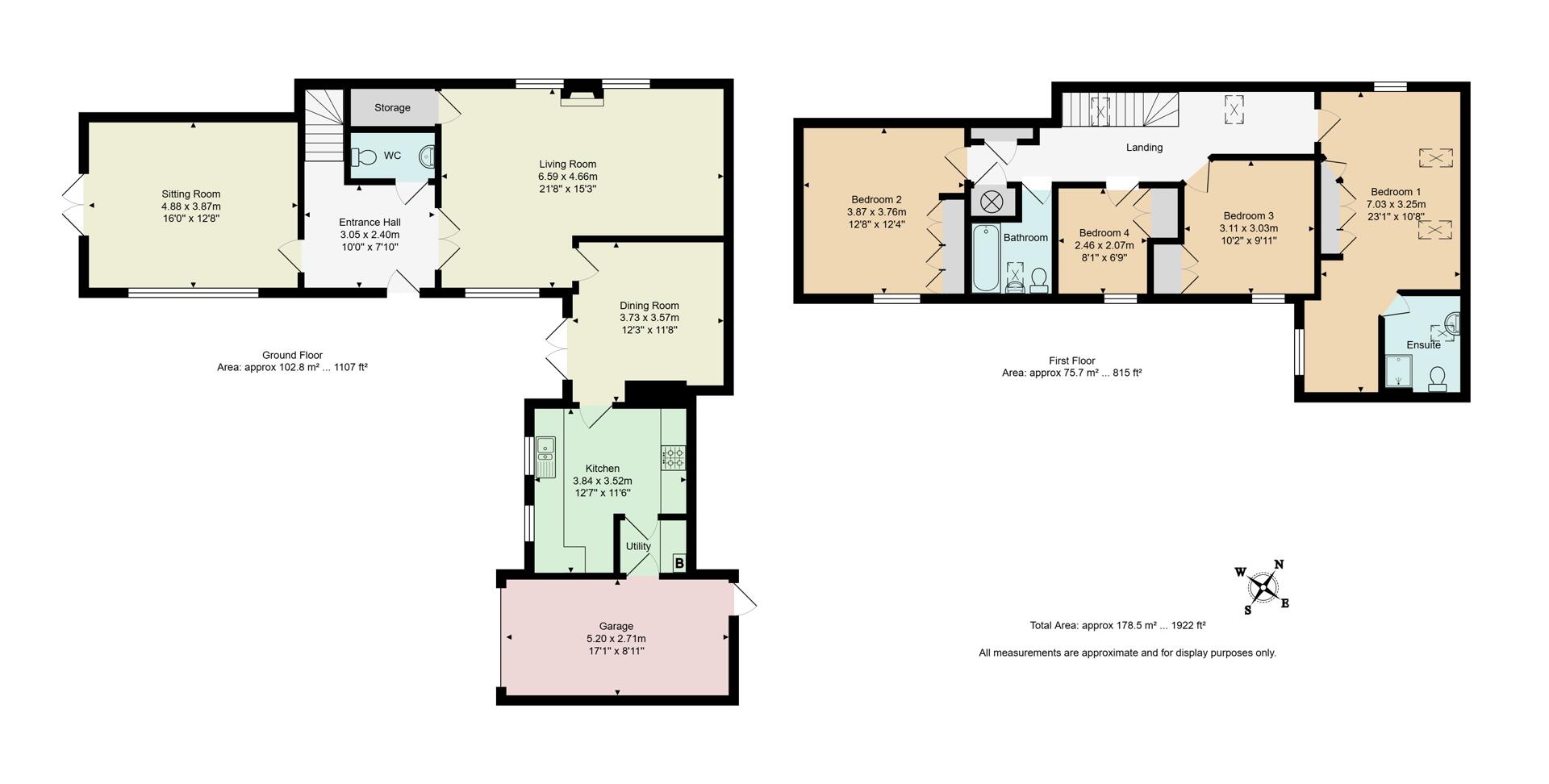The Coach House, 33, Cavendish Road, Bournemouth floorplan