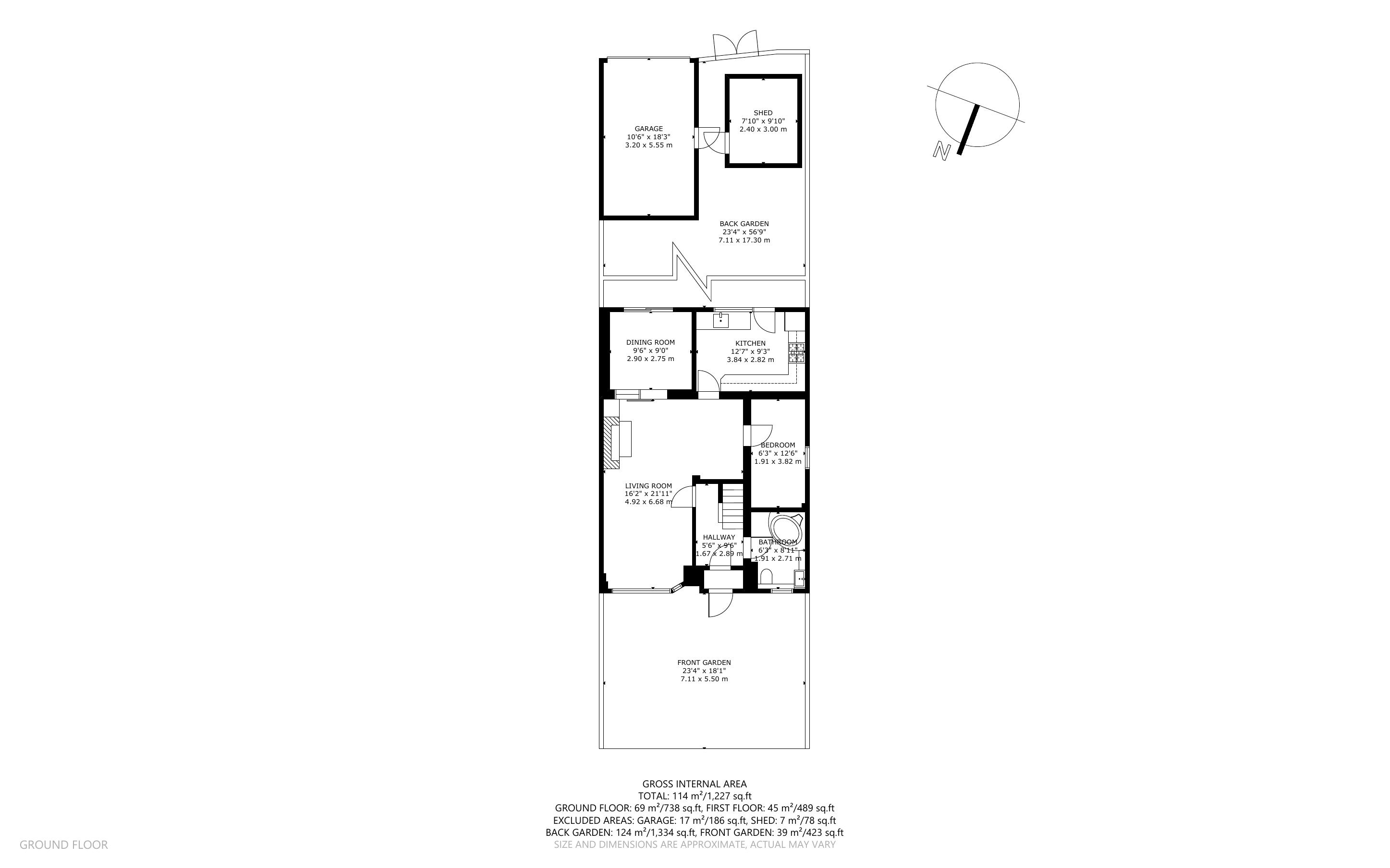78, Dartmouth Road, Harrow floorplan