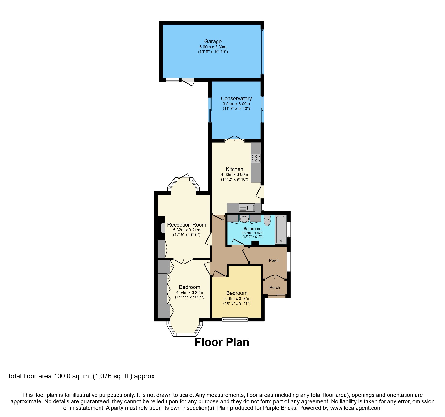 2 Bedrooms Bungalow for sale in Junction Road, Ashford TW15