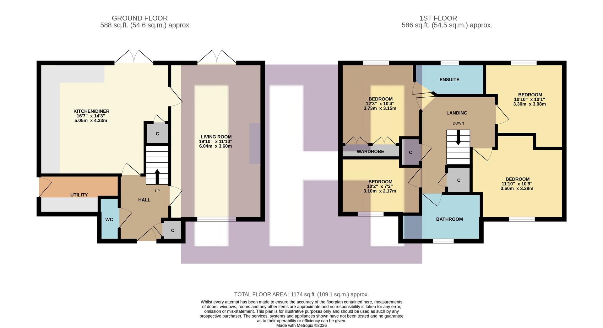18, Sinderby Lane, Middlesbrough floorplan
