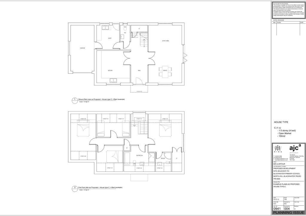 Land Adjacent To Blackwater Cp School, North Hill, Blackwater, Truro