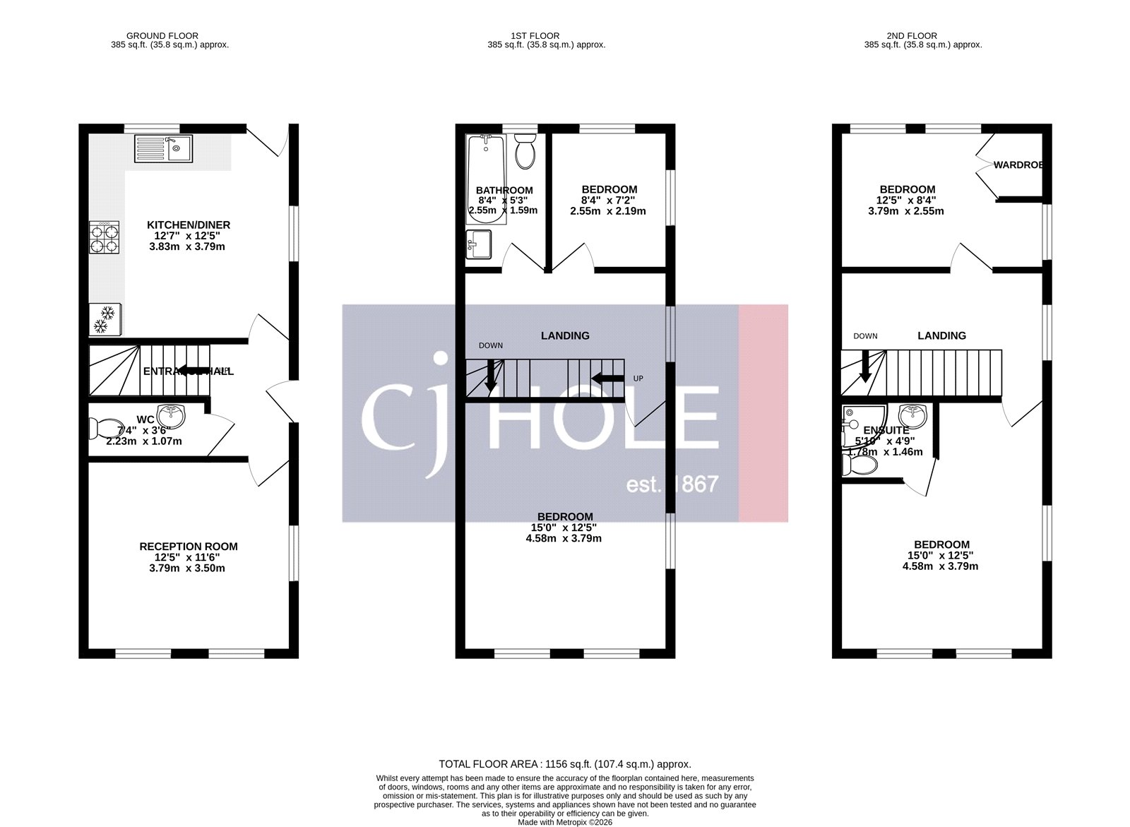 Beatrix Place, Bristol floorplan