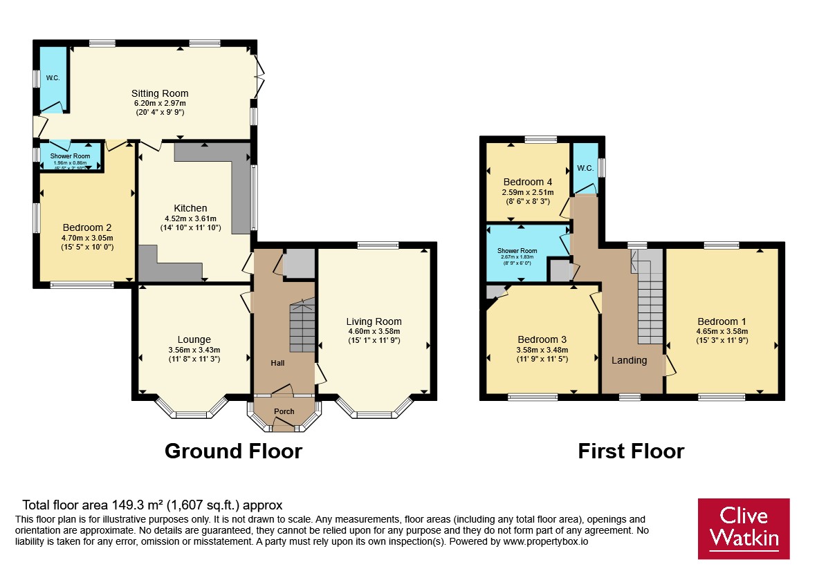 256, Irby Road, Wirral floorplan