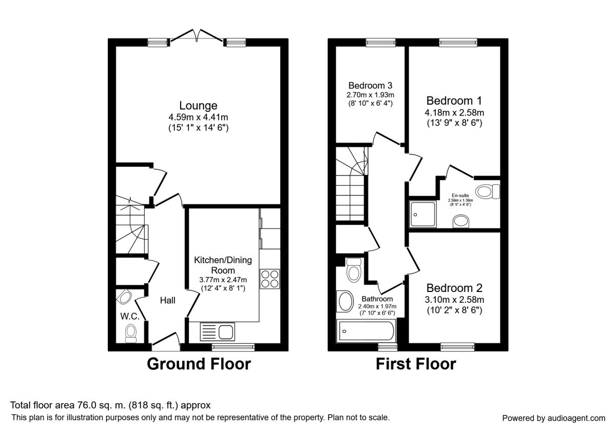 3 Bedrooms Semi-detached house to rent in Rh Towneley Parade, Longridge, Preston PR3