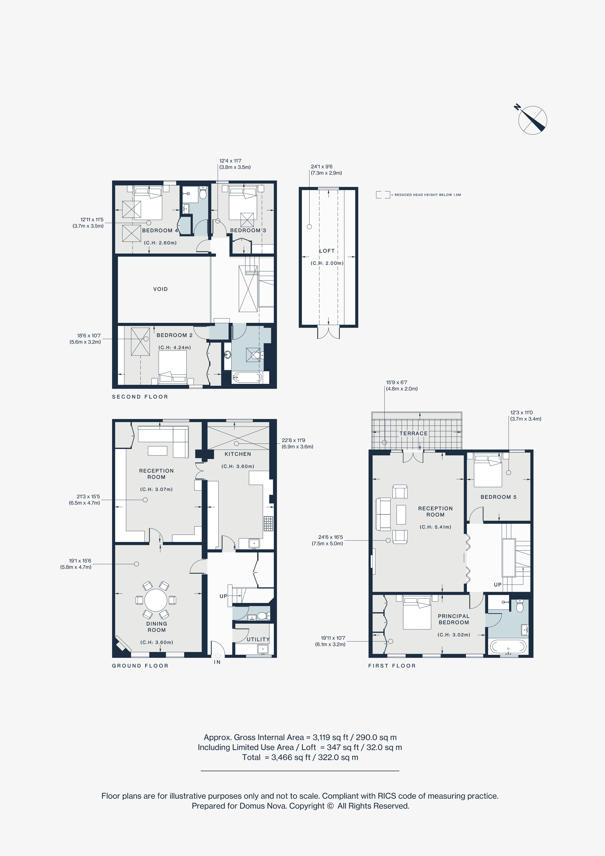 24, Holland Park Road, London floorplan