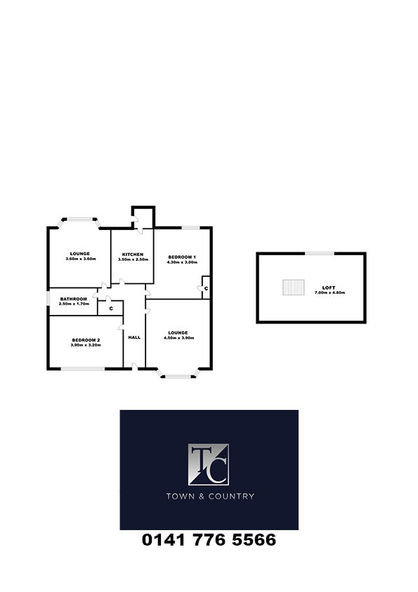10, First Avenue, Stepps floorplan