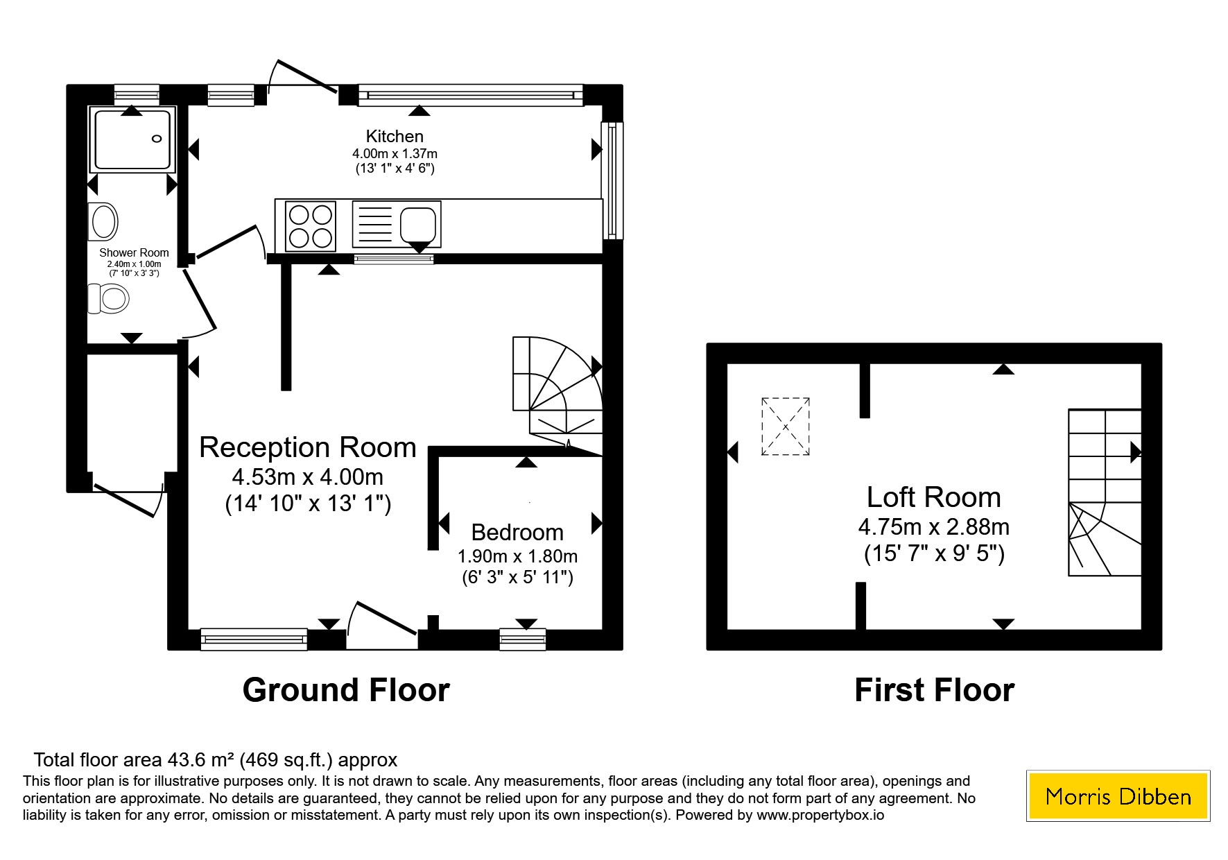 21, Fairlight Chalets, Hayling Island floorplan