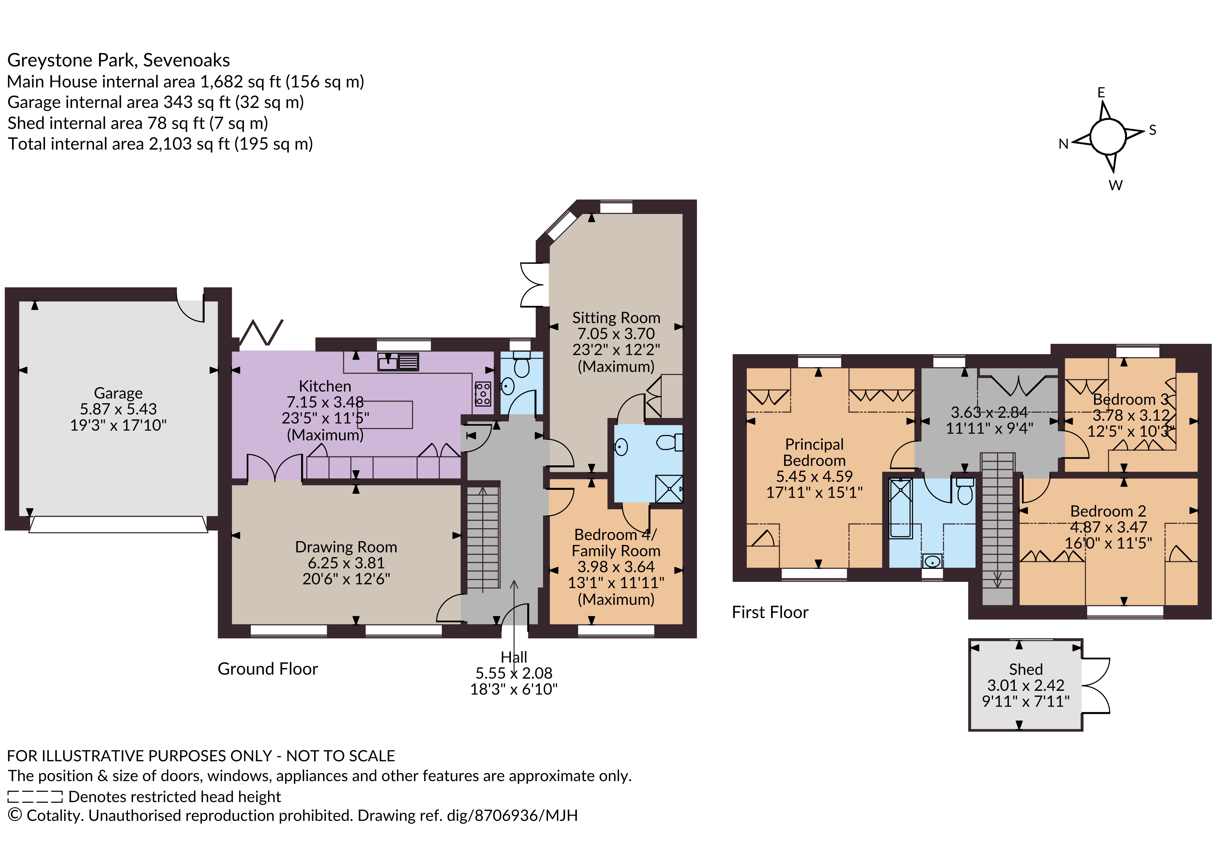 21 Greystone Park, Sevenoaks floorplan