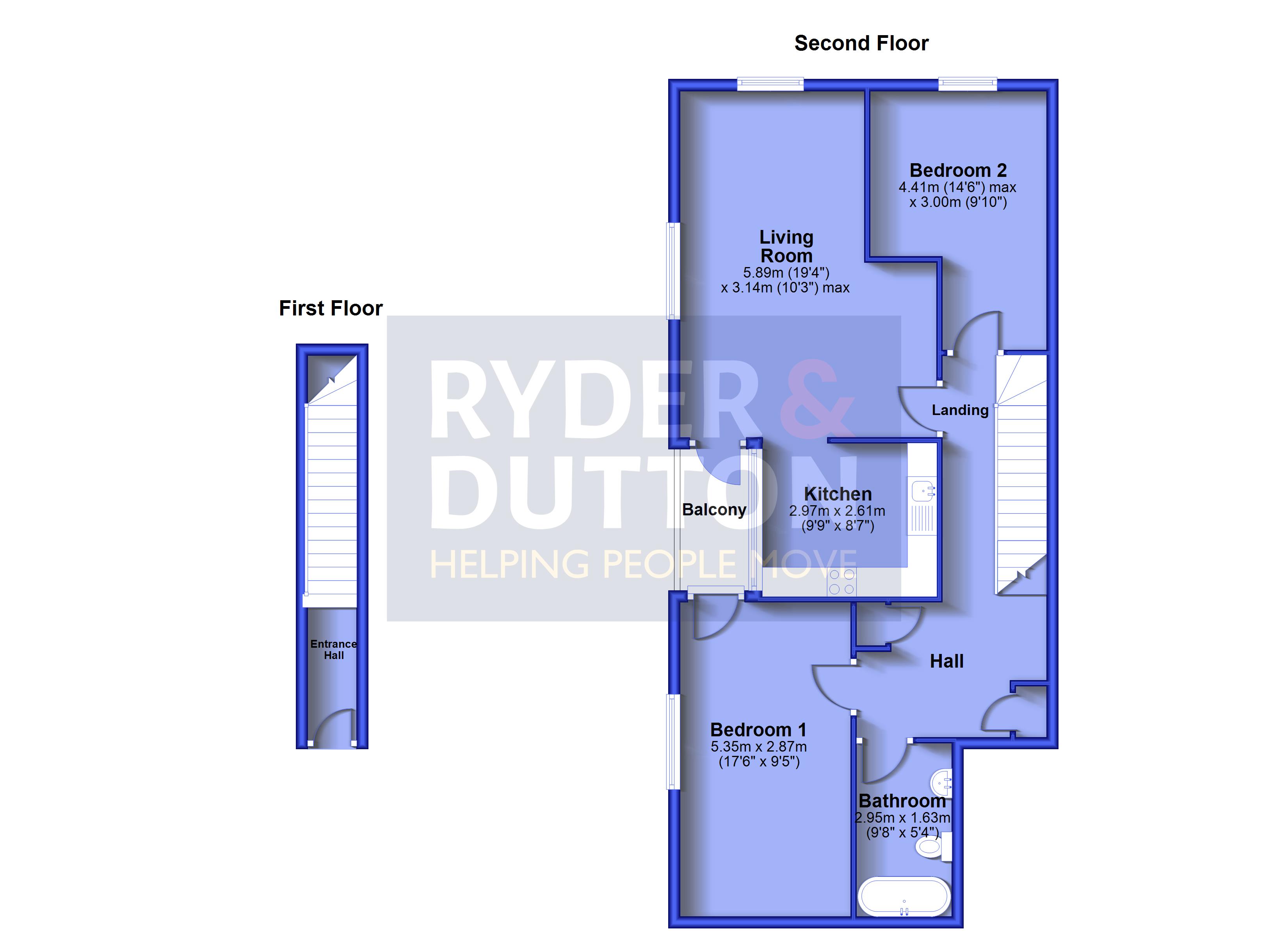223, Ilex Mill, Rawtenstall floorplan
