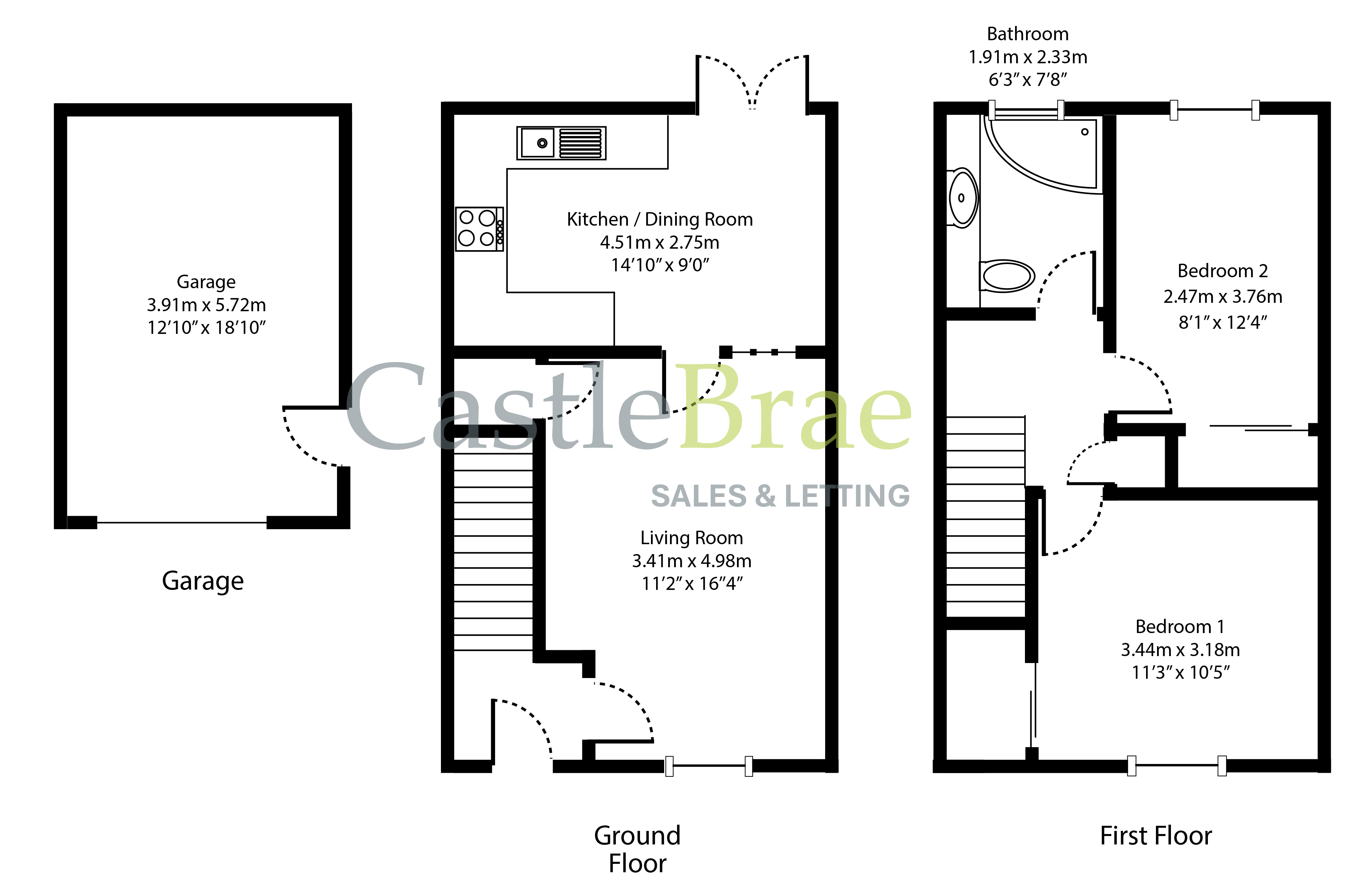 45, Glenisla Court, West Lothian floorplan