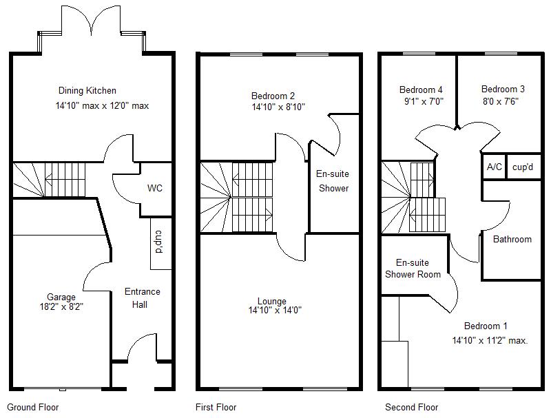 20, Crofters Court, Doncaster floorplan