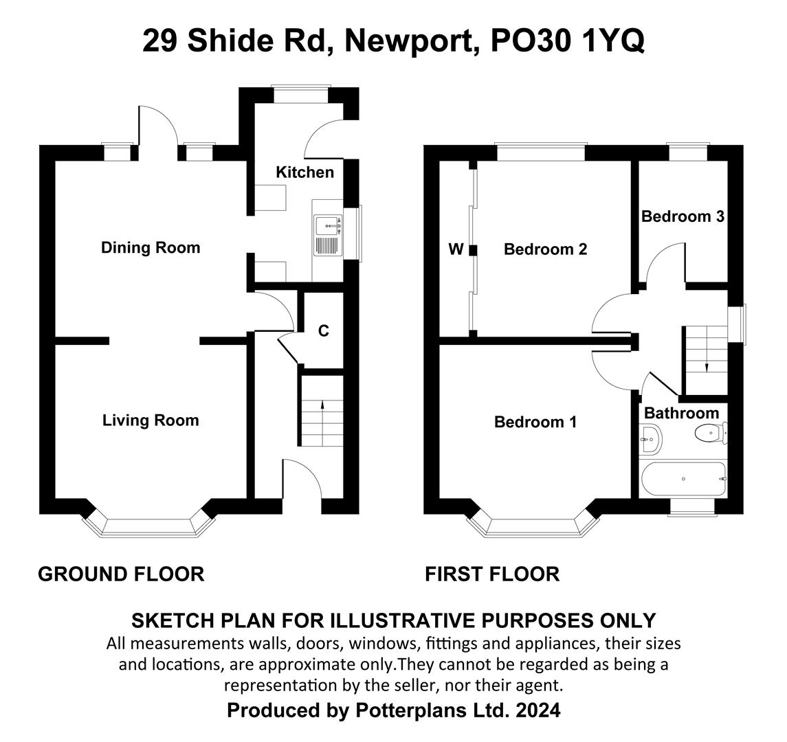 29, Shide Road, Newport floorplan