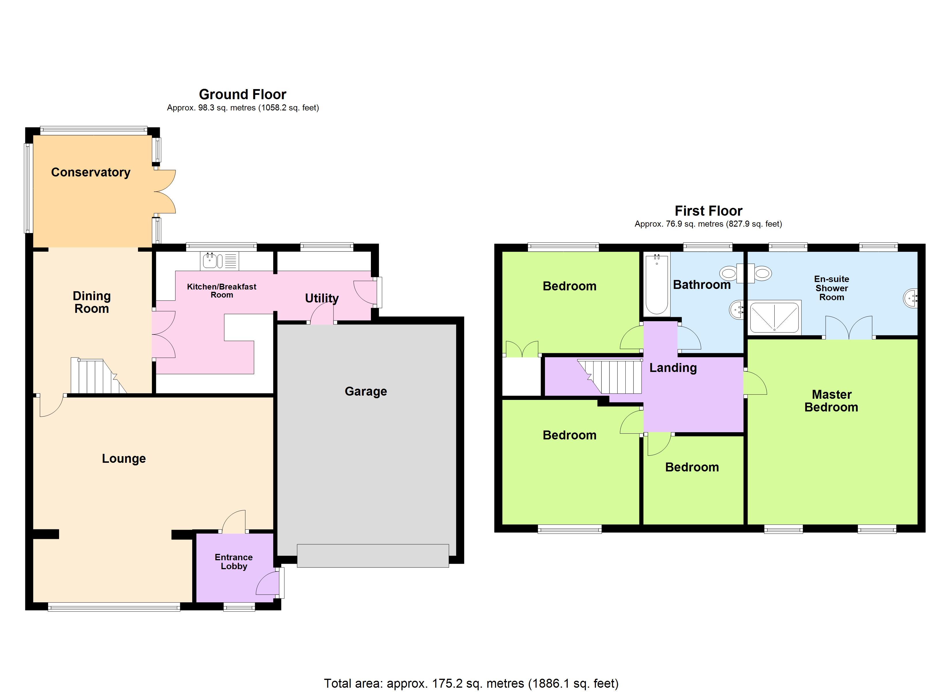 2, Haworth Crescent, Rotherham floorplan