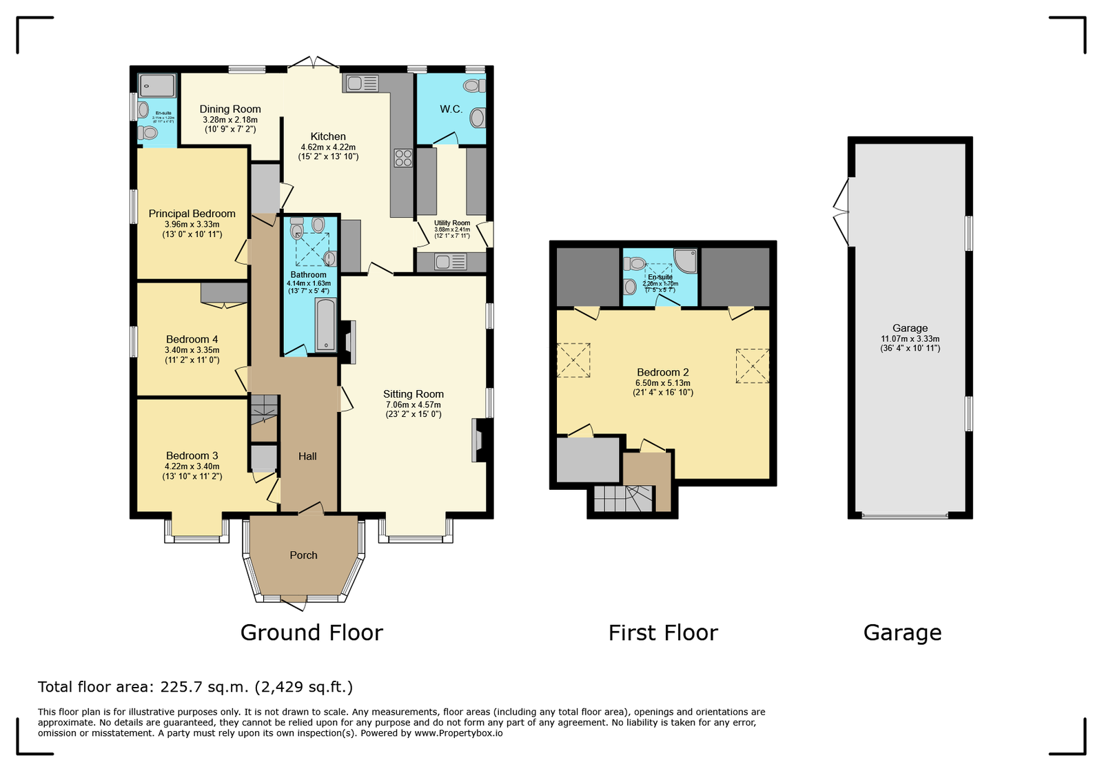 41, New Village Road, Little Weighton floorplan