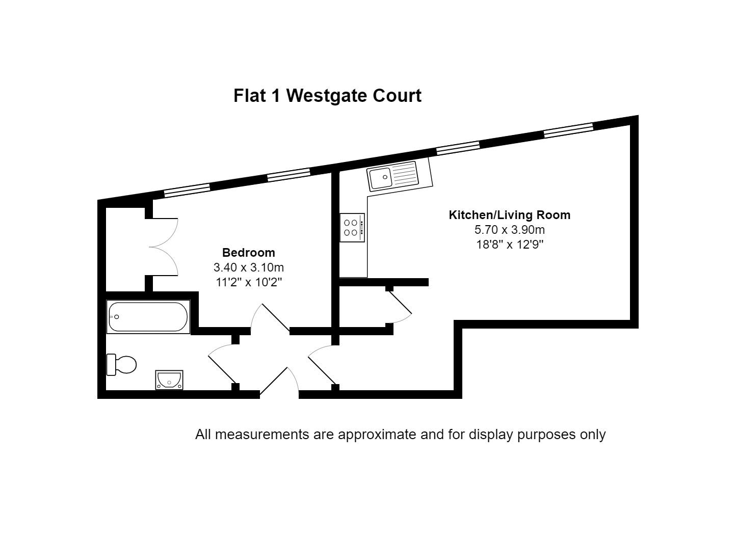 West Street, Exeter floorplan