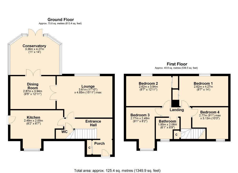 4 Bedrooms Link-detached house for sale in Baunhill Close, Langlands, Northampton NN3