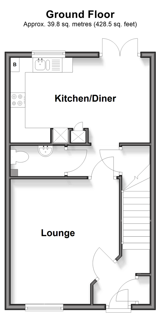 Siegfried Close, Sellindge floorplan