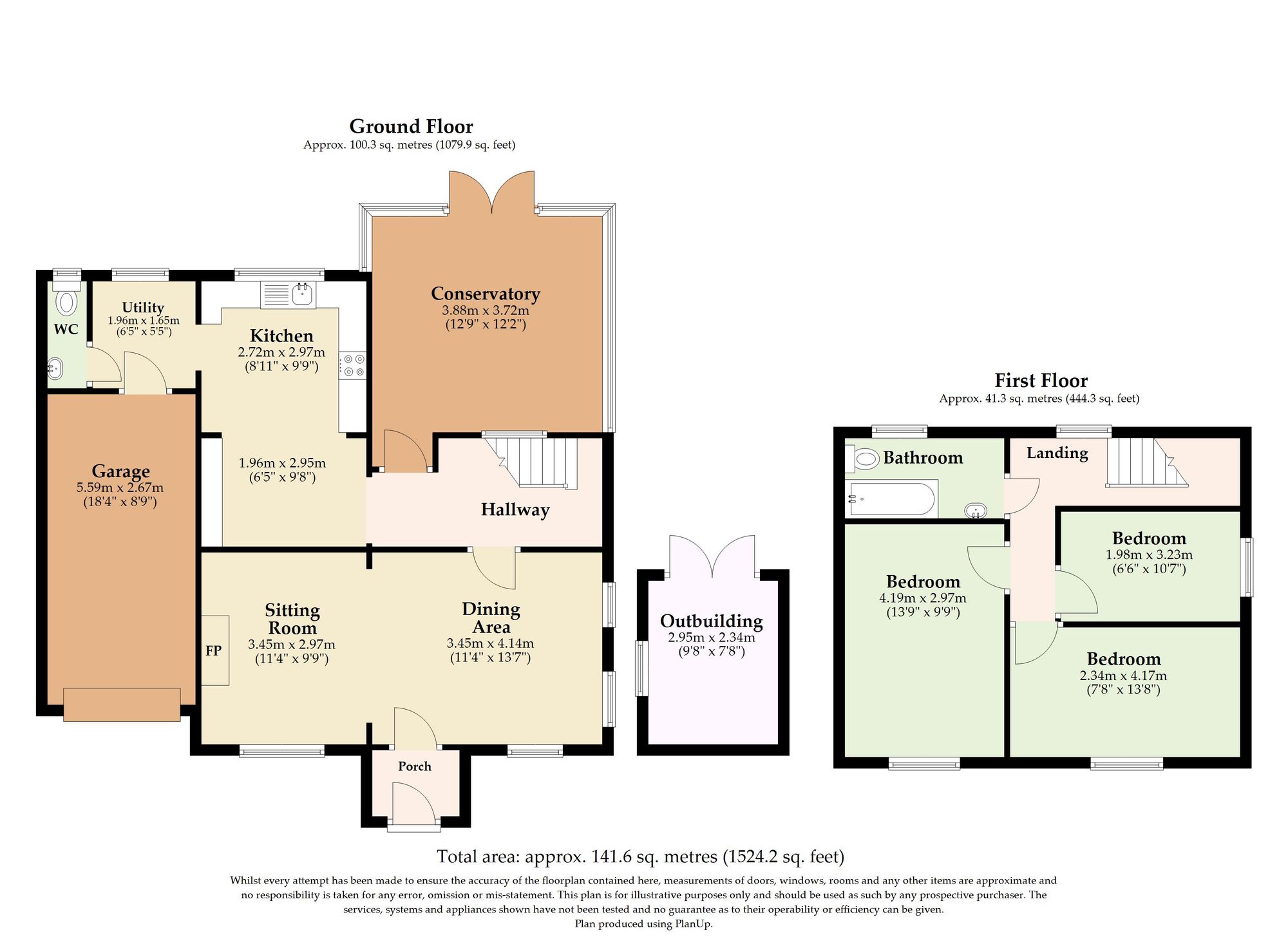 2 Ladys Row, Norwich floorplan