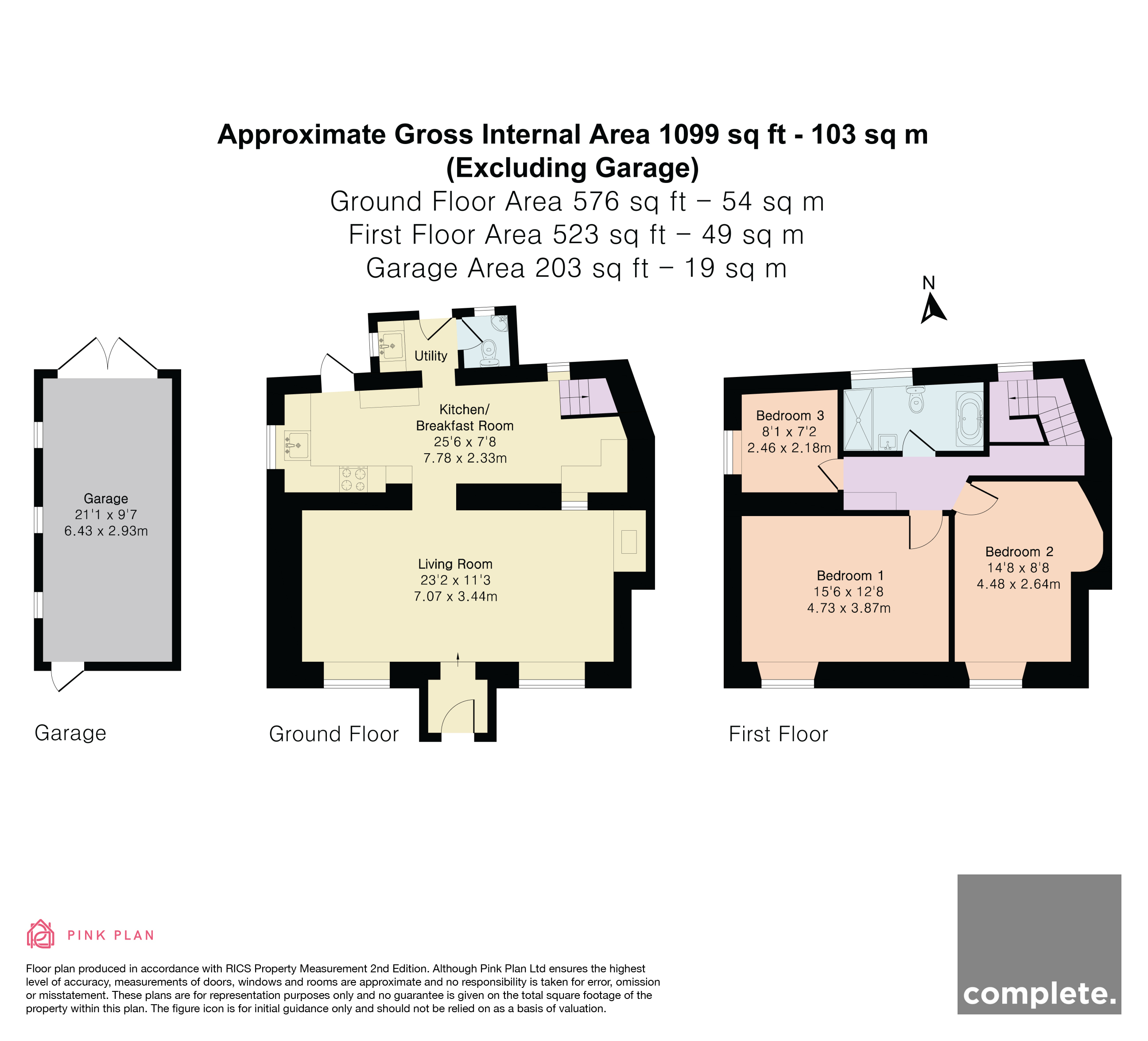 Cobstone Cottage, Higher Brimley, Newton Abbot floorplan