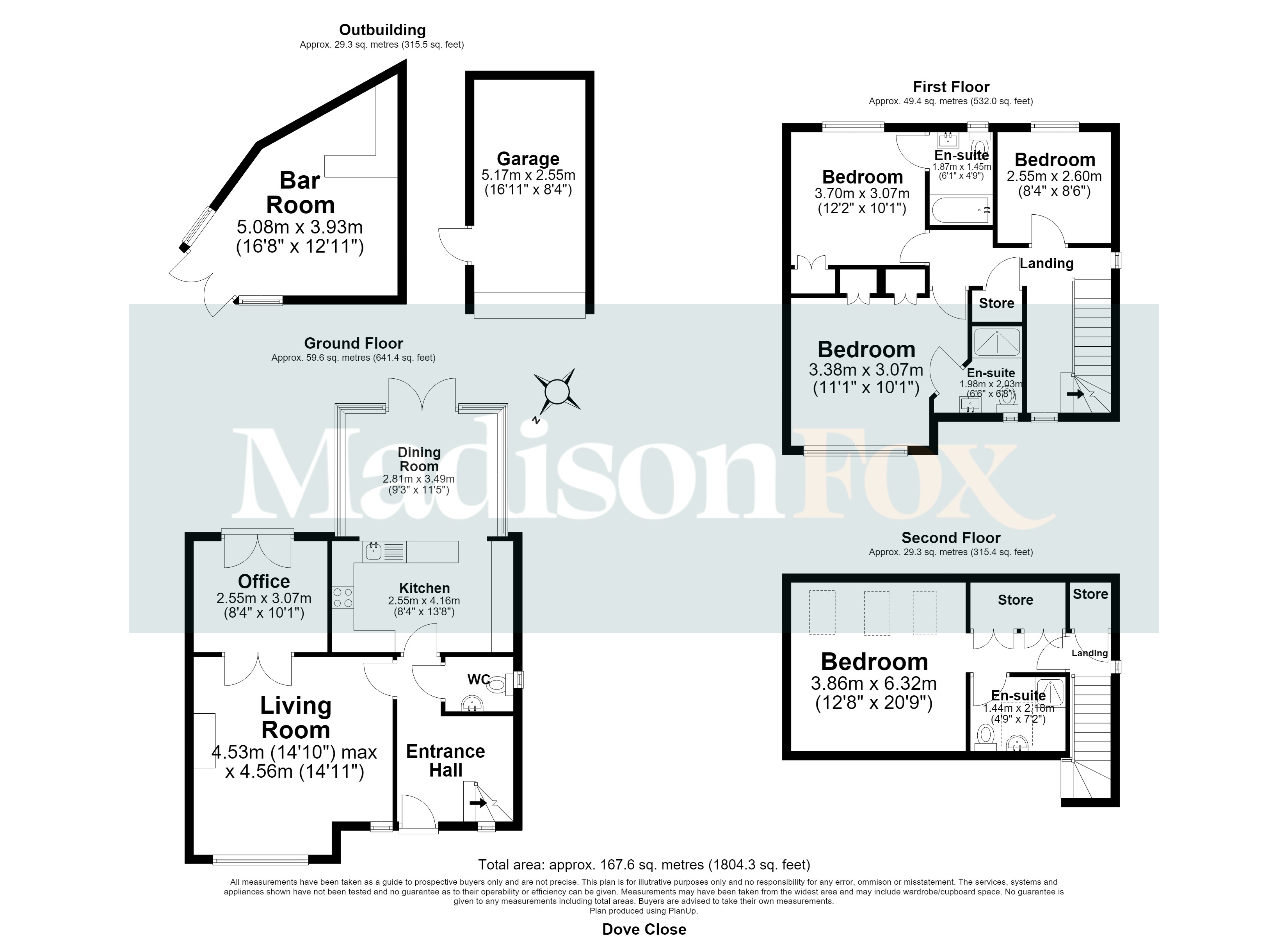 25, Dove Close, Grays floorplan
