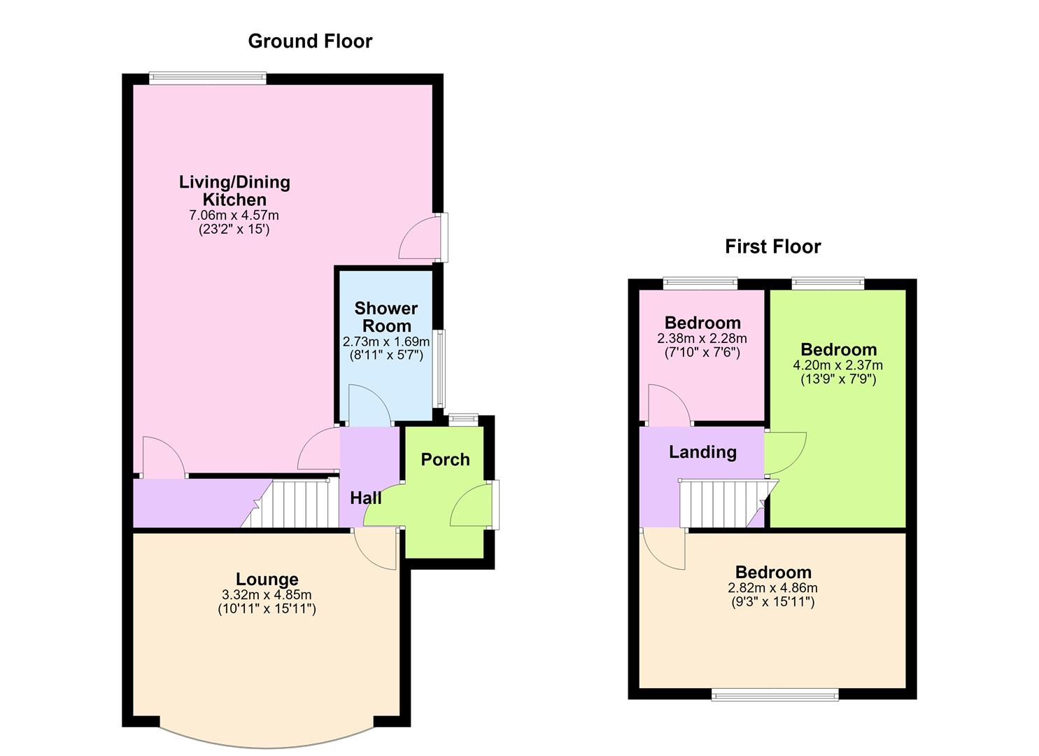 11, Ambleside, Barwell floorplan